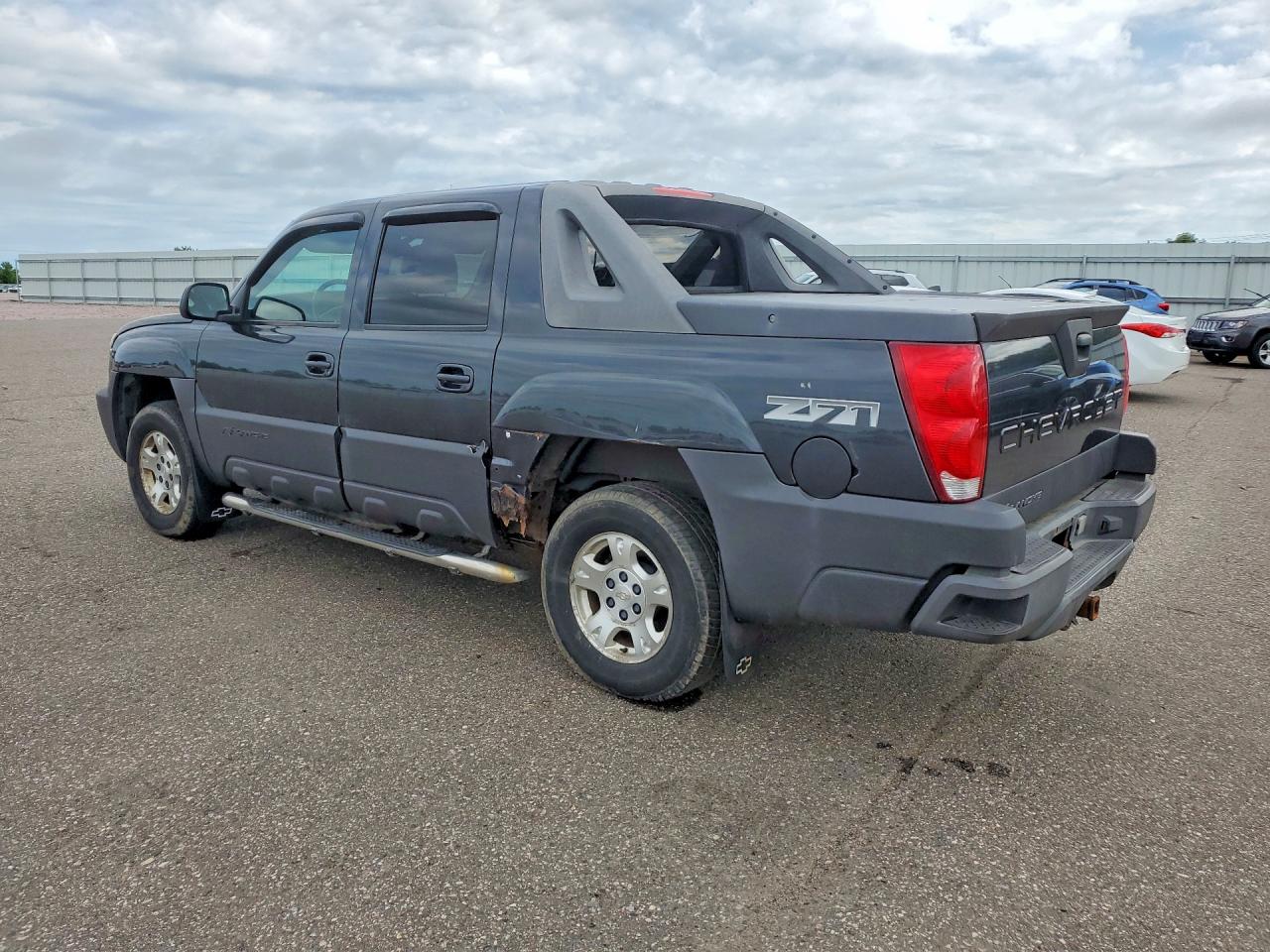 2003 Chevrolet Avalanche K1500 Gray vin: 3GNEK13TX3G219969