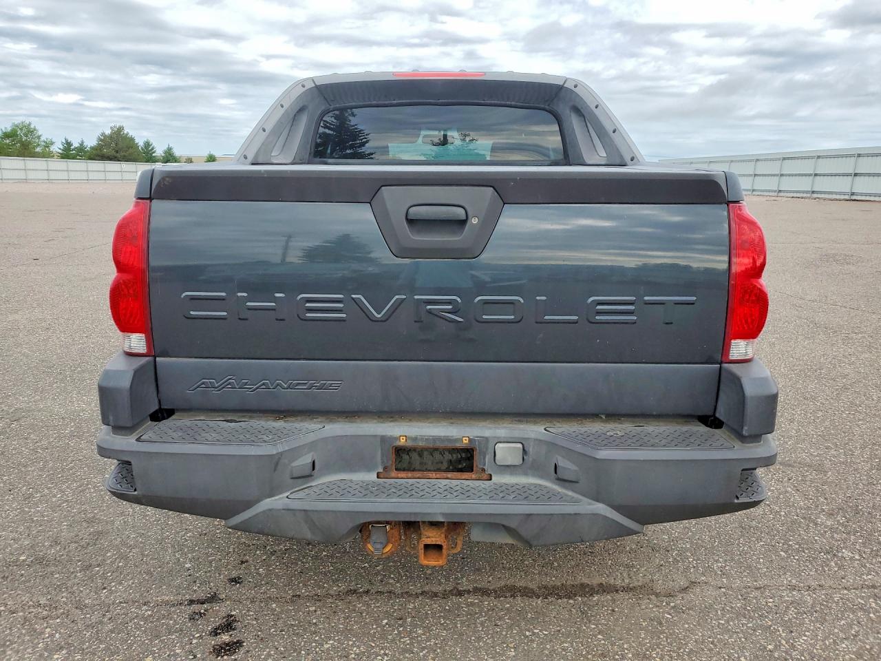 2003 Chevrolet Avalanche K1500 Gray vin: 3GNEK13TX3G219969