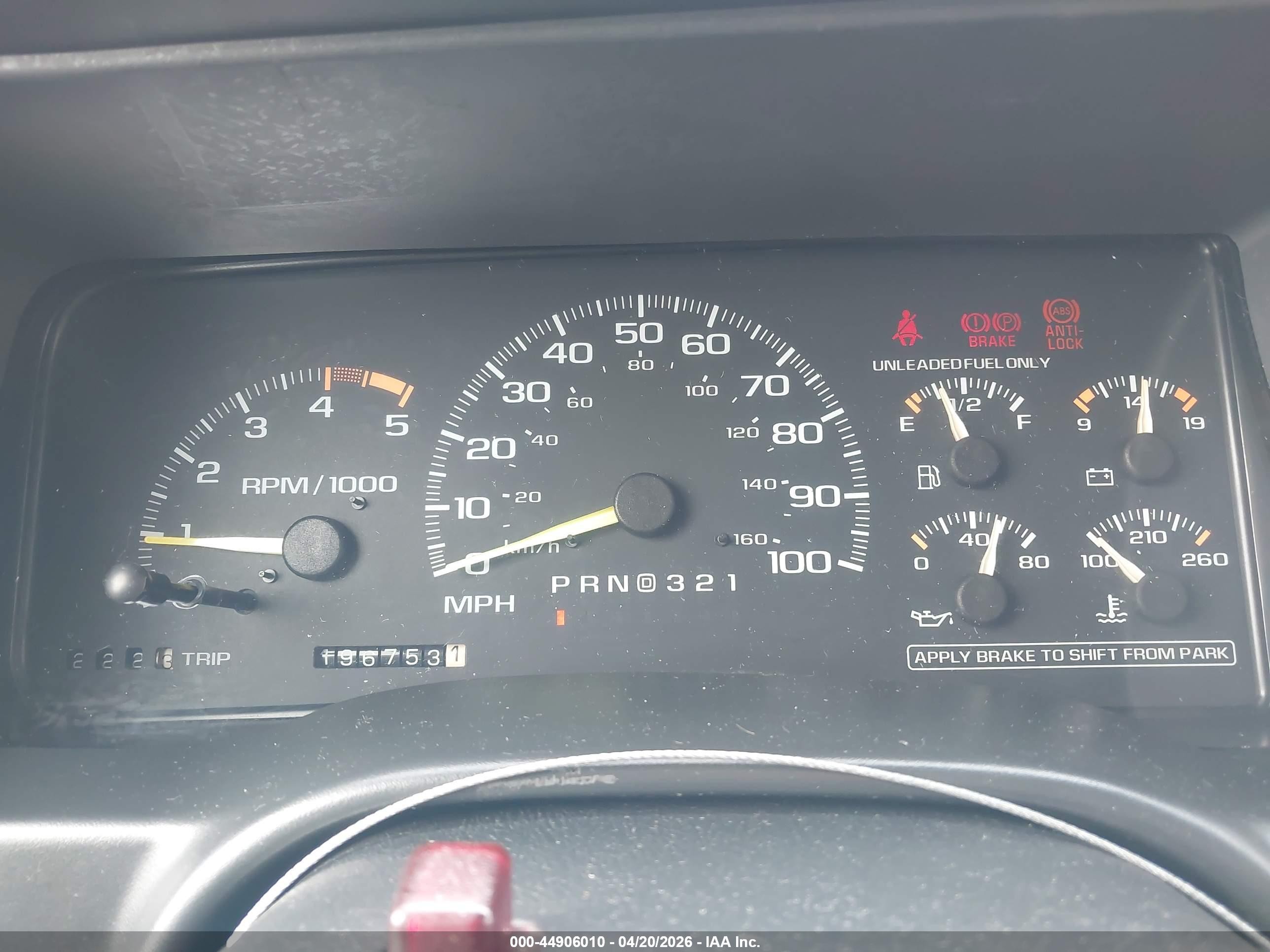 1995 Chevrolet Tahoe K1500 Dark Blue vin: 3GNEK18K8SG106942