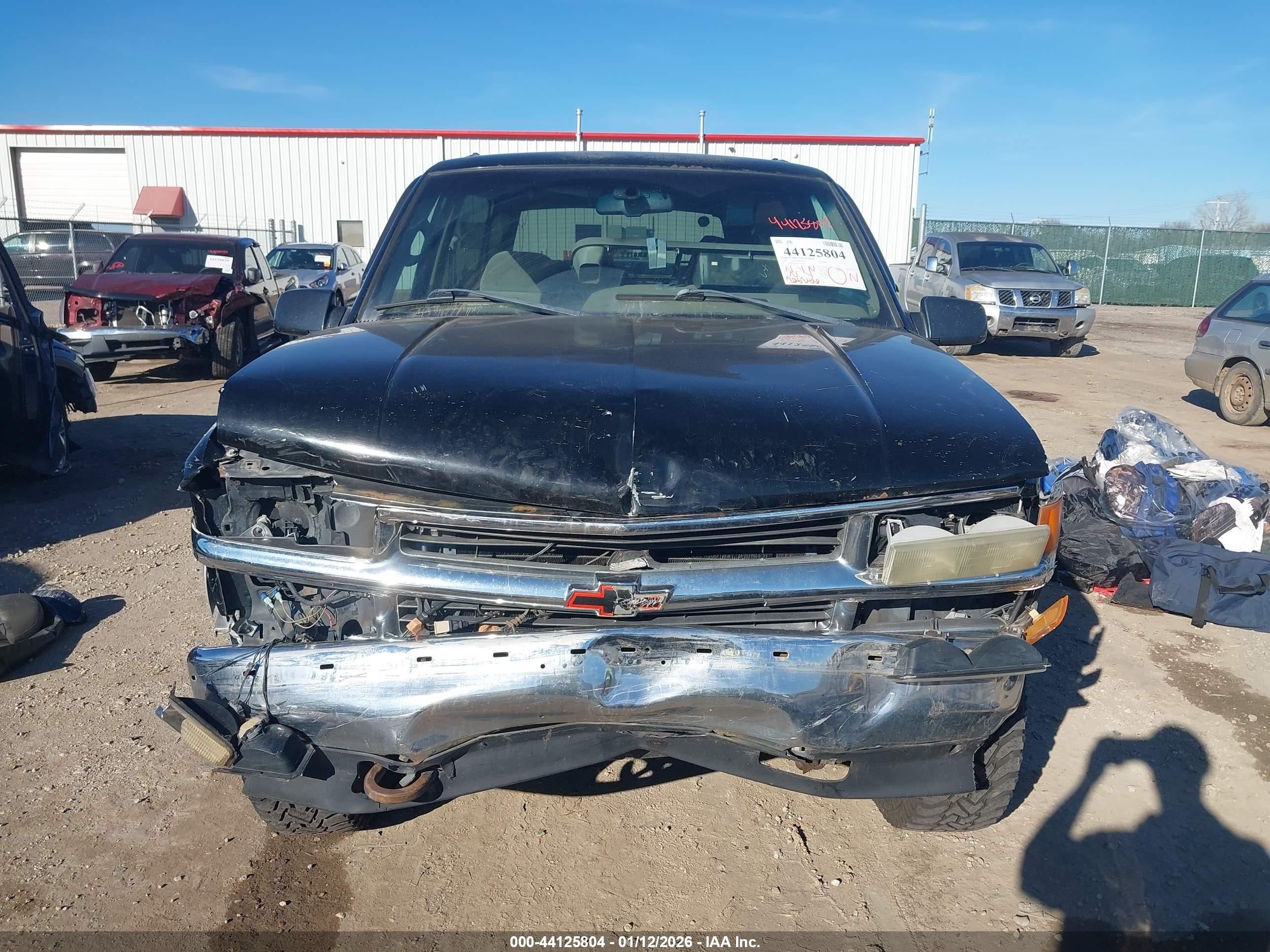 1996 Chevrolet Tahoe K1500 Черный vin: 3GNEK18R0TG165501