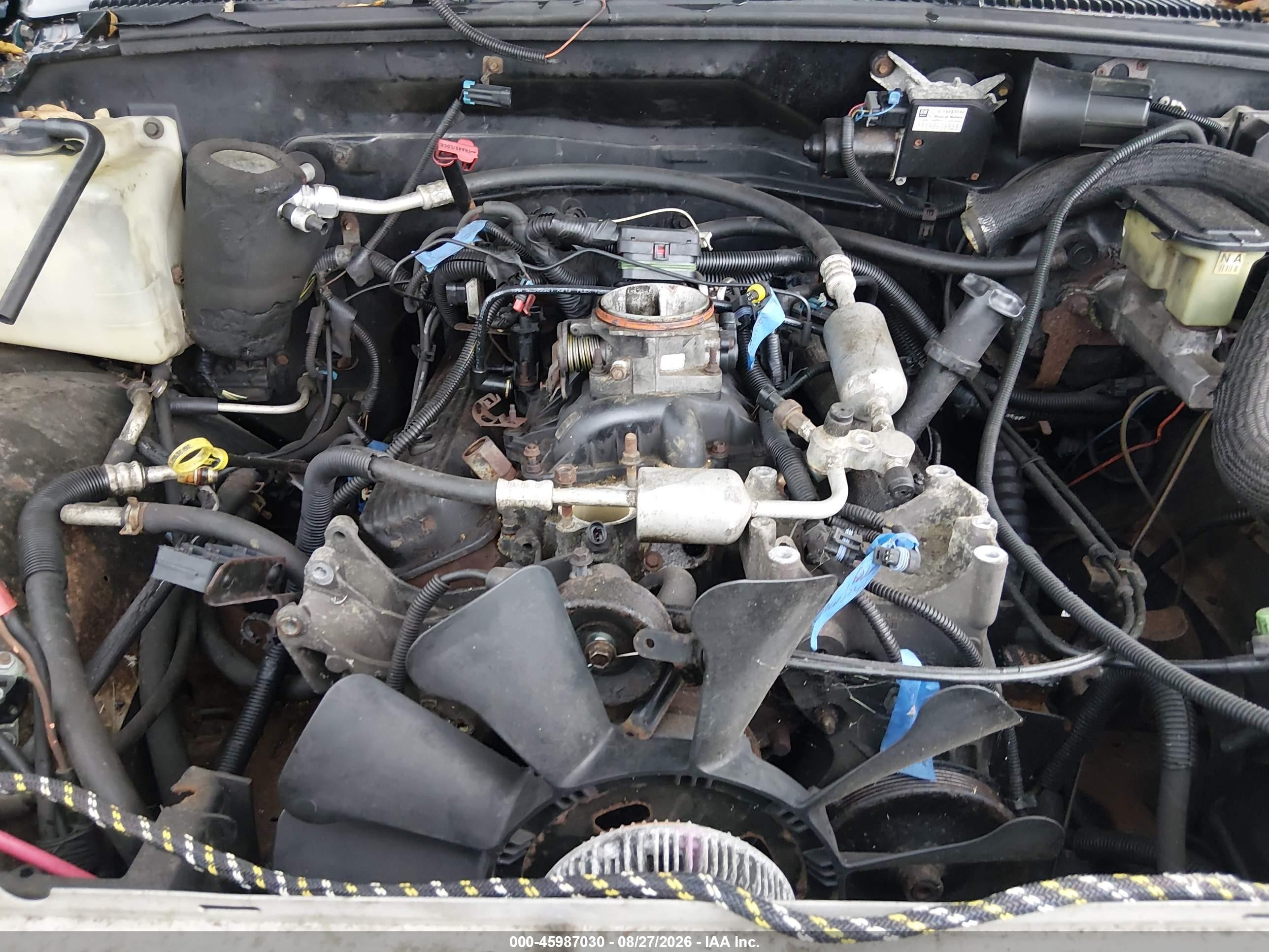 1998 Chevrolet Tahoe   Black vin: 3GNEK18R3WG127281