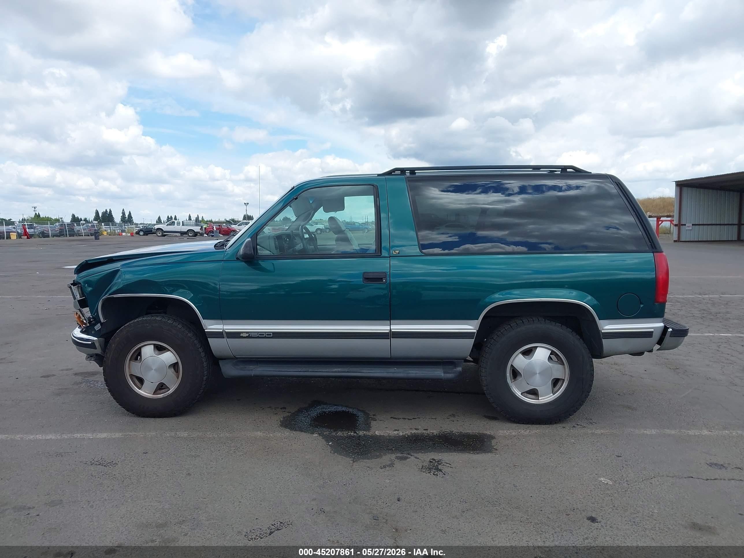 1997 Chevrolet Tahoe   Зеленый vin: 3GNEK18R5VG132044