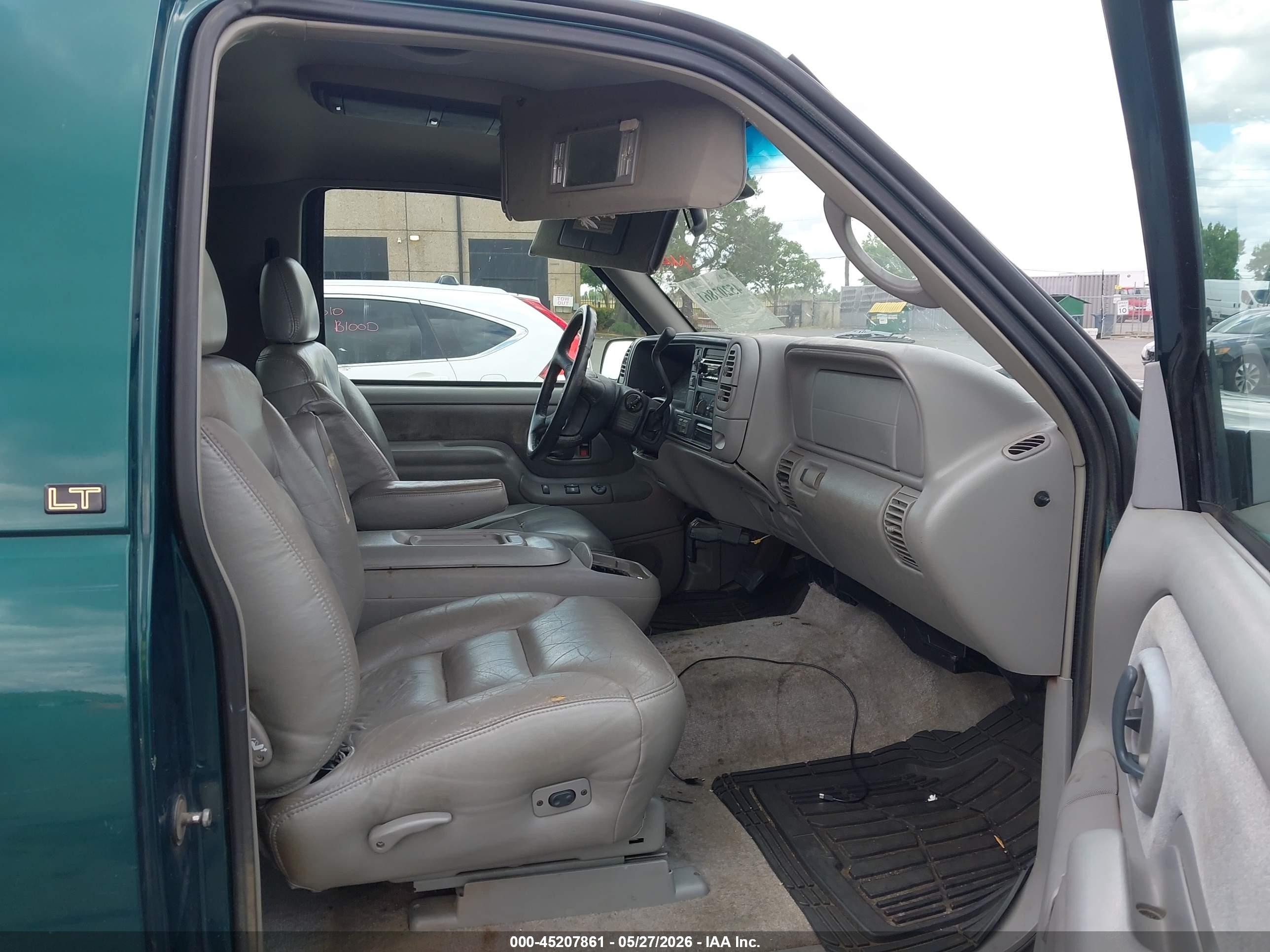 1997 Chevrolet Tahoe   Зеленый vin: 3GNEK18R5VG132044