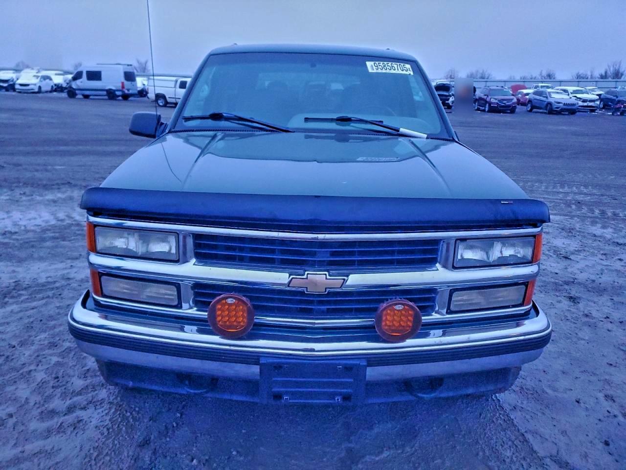 1996 Chevrolet Tahoe K1500 Green vin: 3GNEK18RXTG161021