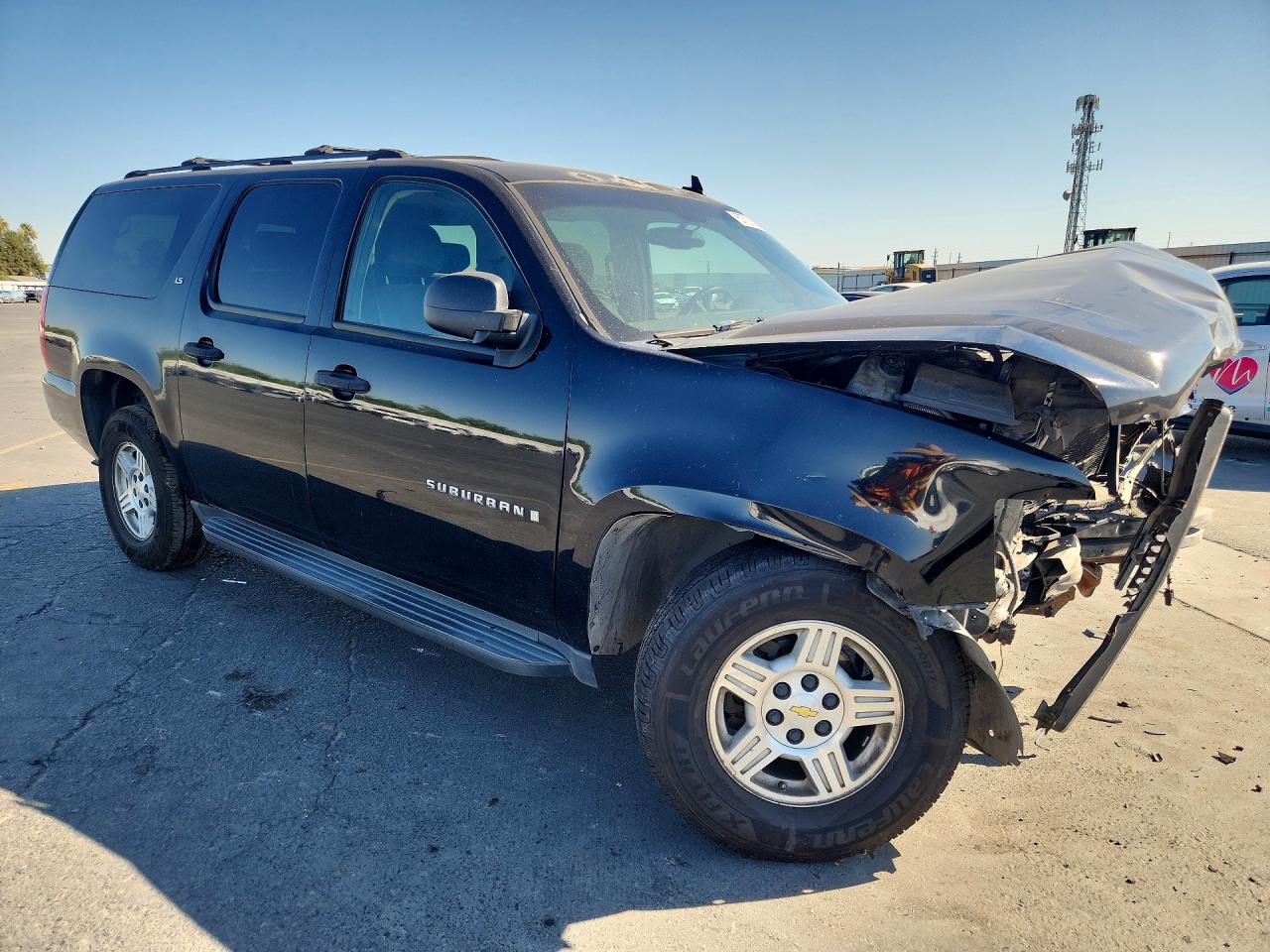 2007 Chevrolet Suburban C1500 Black vin: 3GNFC16007G108811