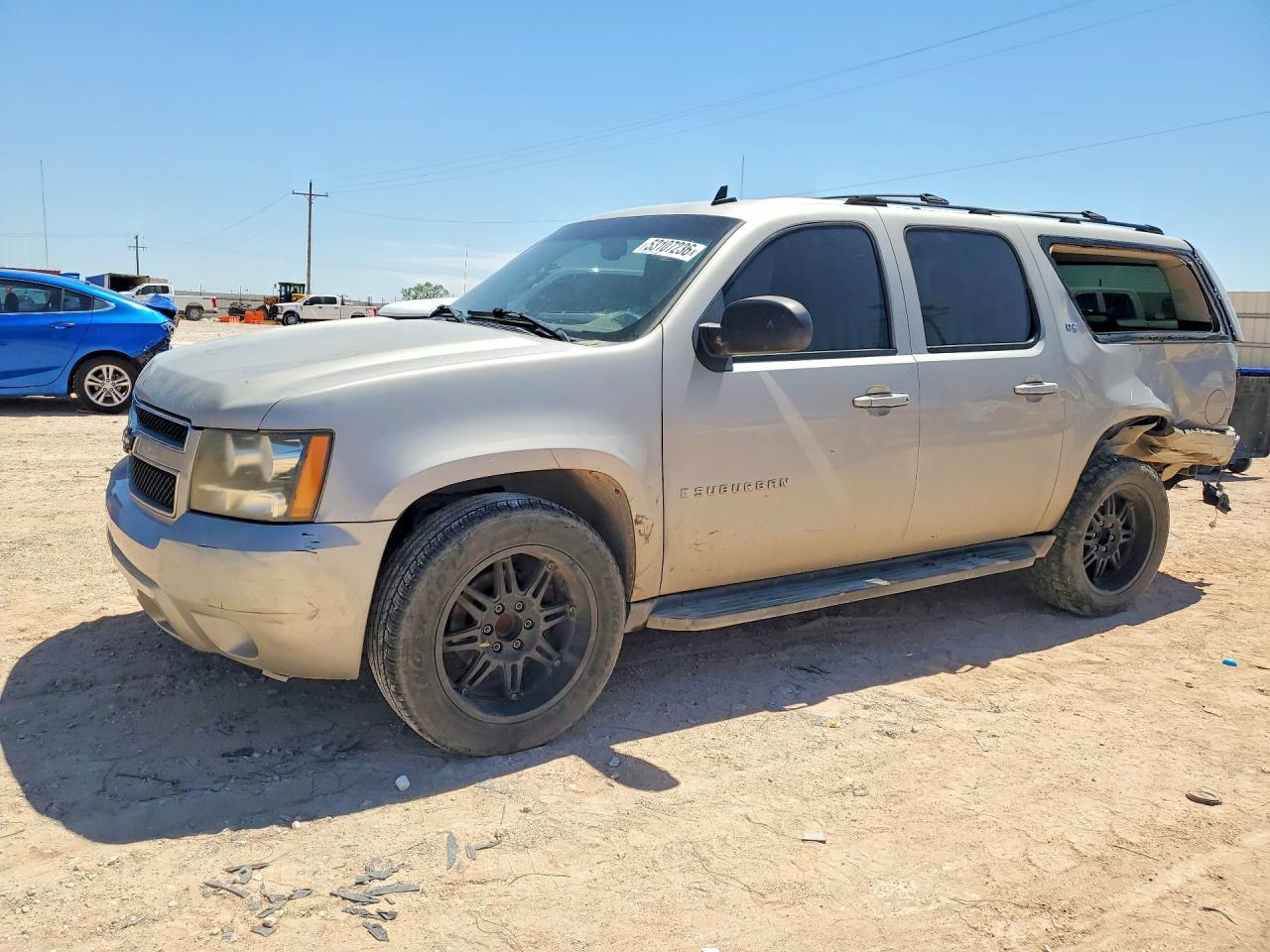 2007 Chevrolet Suburban C1500 Серебряный vin: 3GNFC16017G185400