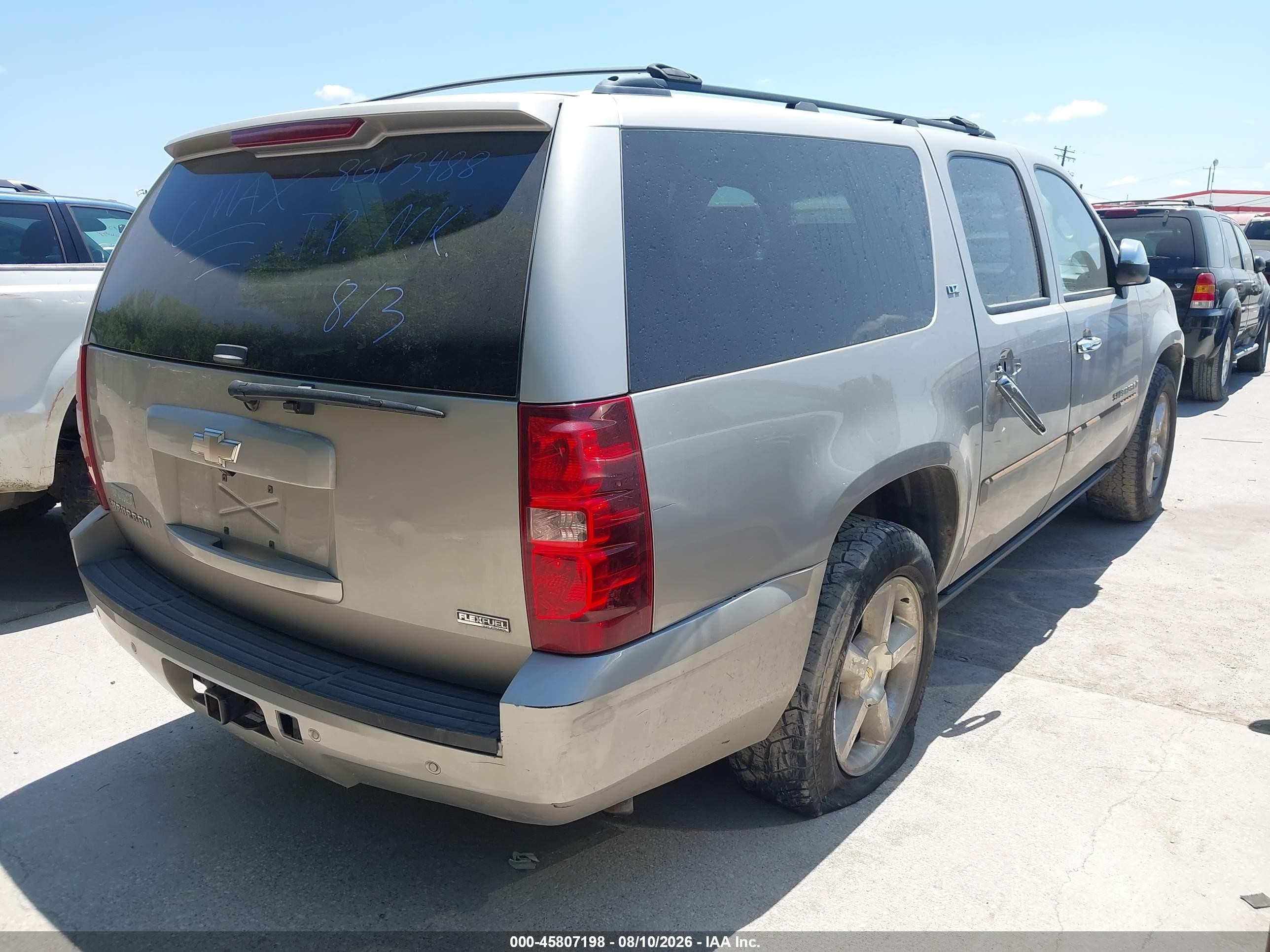 2008 Chevrolet Suburban 1500 Ltz Золотой vin: 3GNFC16018G173488