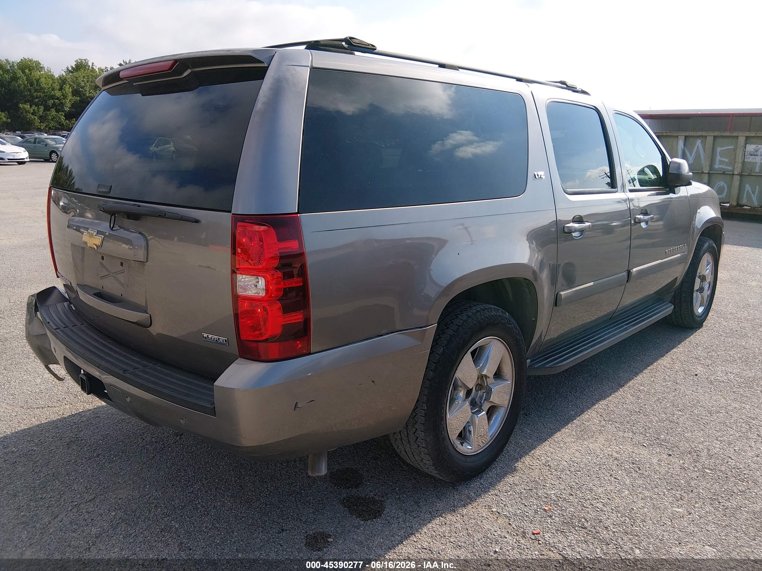 2007 Chevrolet Suburban Ltz Brown vin: 3GNFC16027G140207