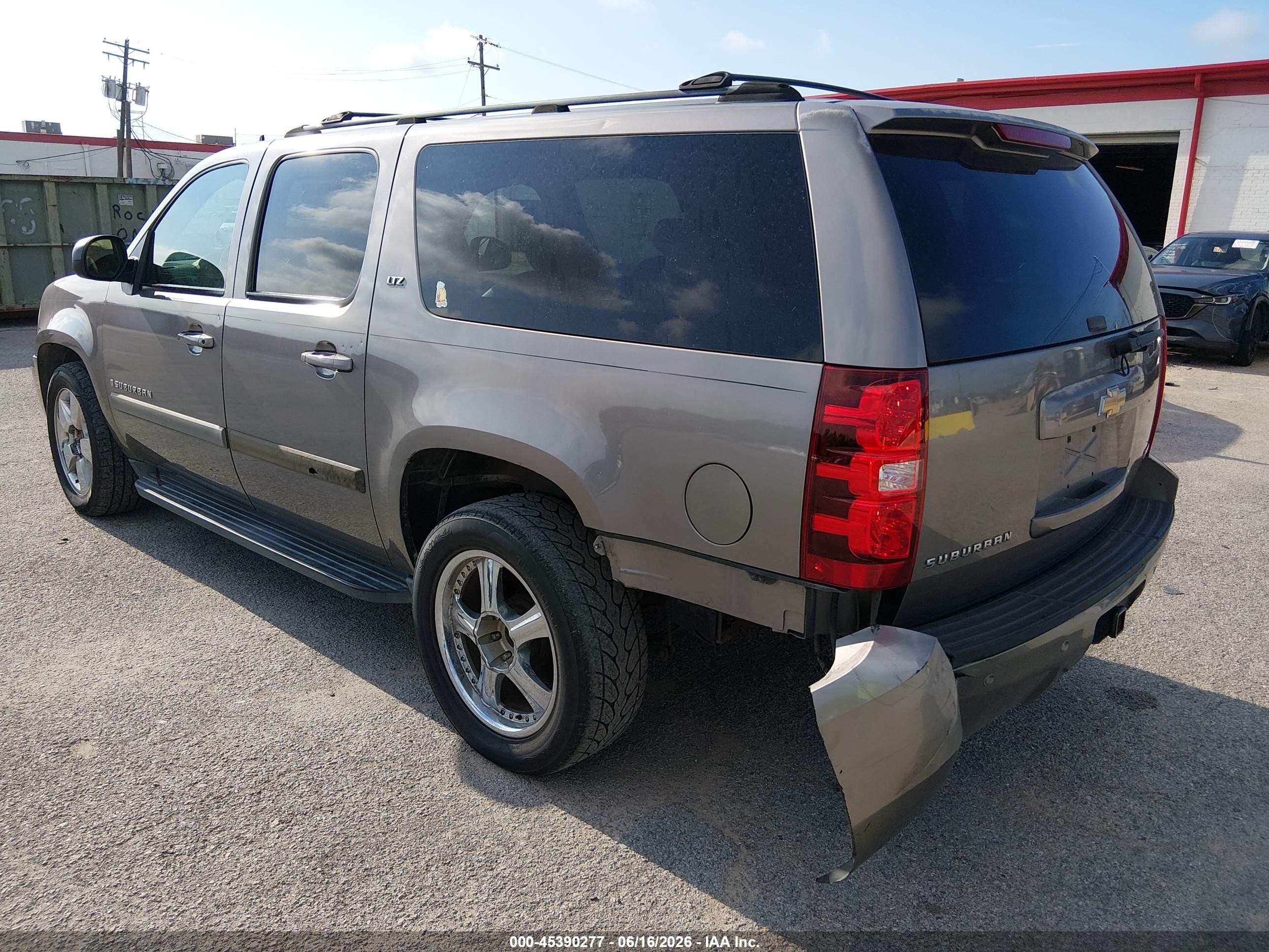 2007 Chevrolet Suburban Ltz Brown vin: 3GNFC16027G140207