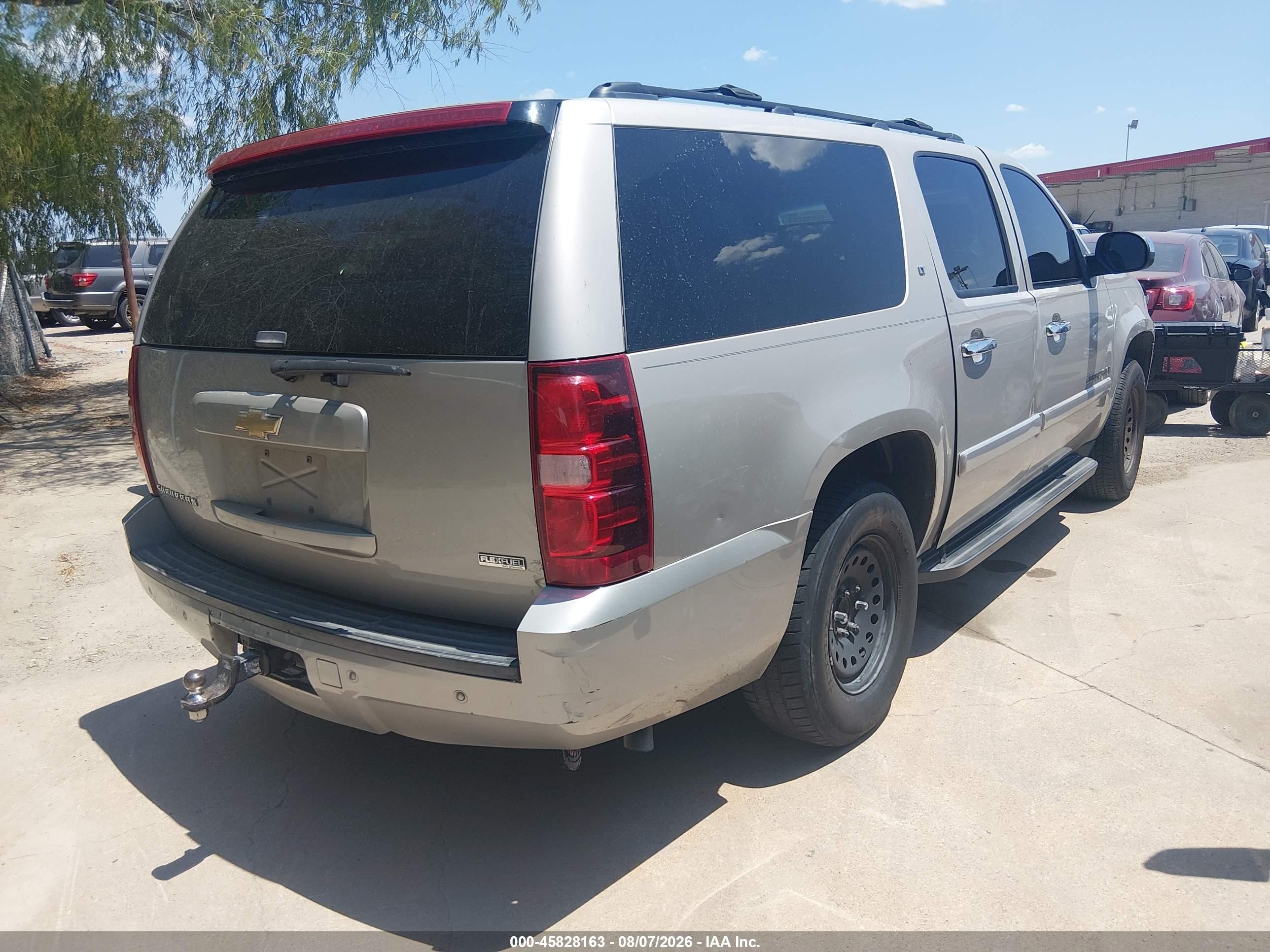 2007 Chevrolet Suburban 1500 Lt Gold vin: 3GNFC16027G320190