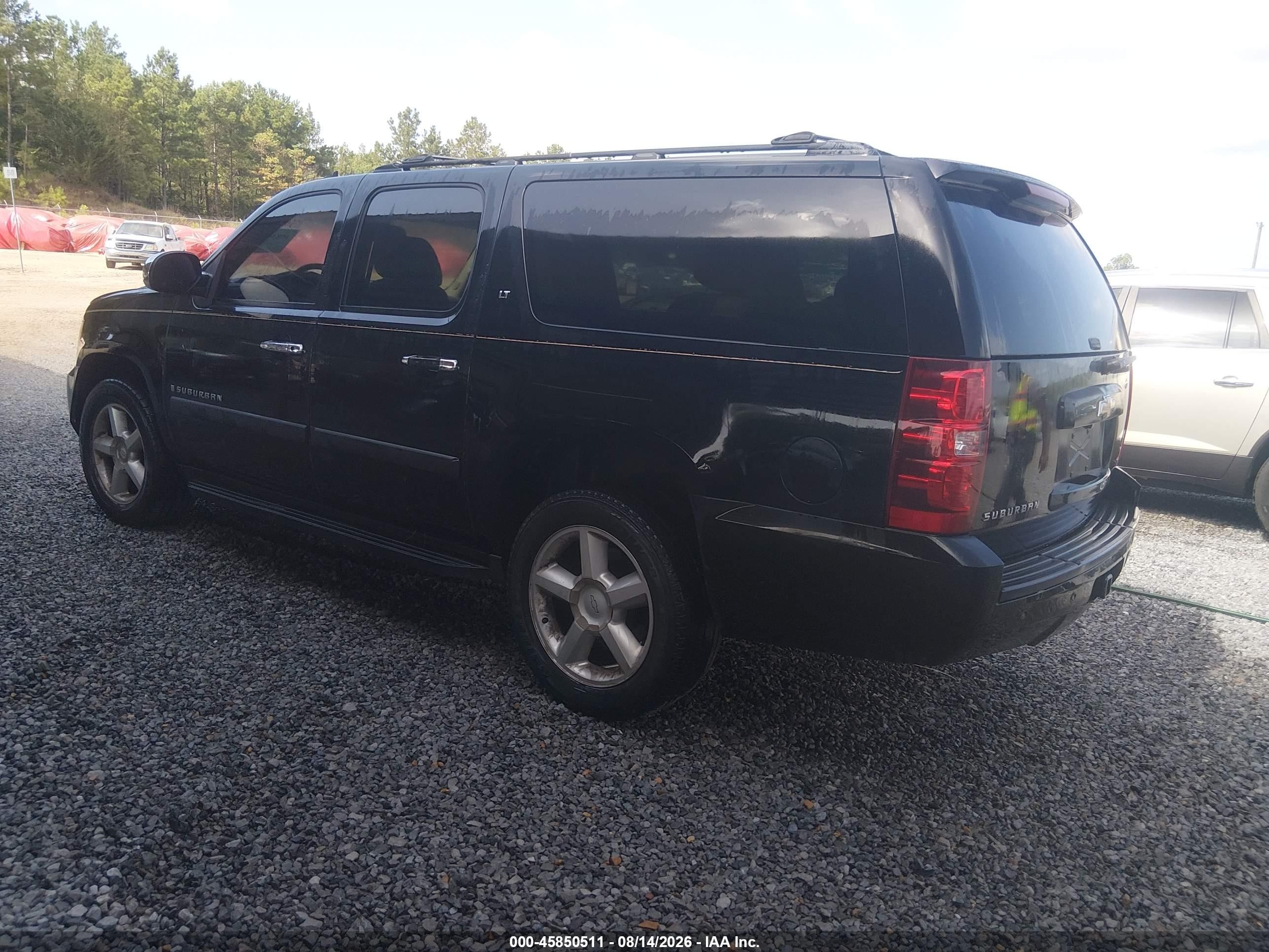2008 Chevrolet Suburban 1500 Lt Blue vin: 3GNFC16048G196571