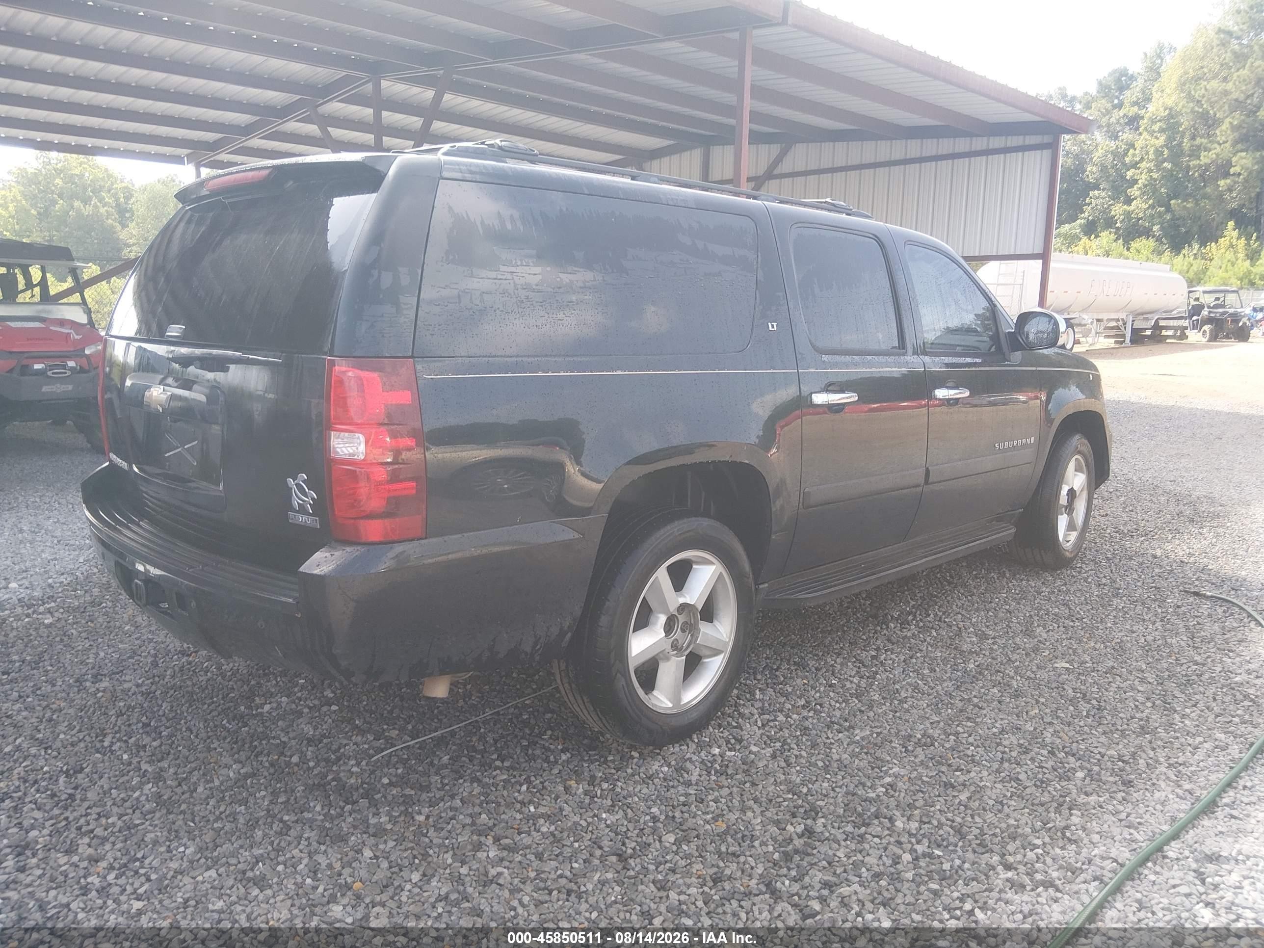2008 Chevrolet Suburban 1500 Lt Blue vin: 3GNFC16048G196571