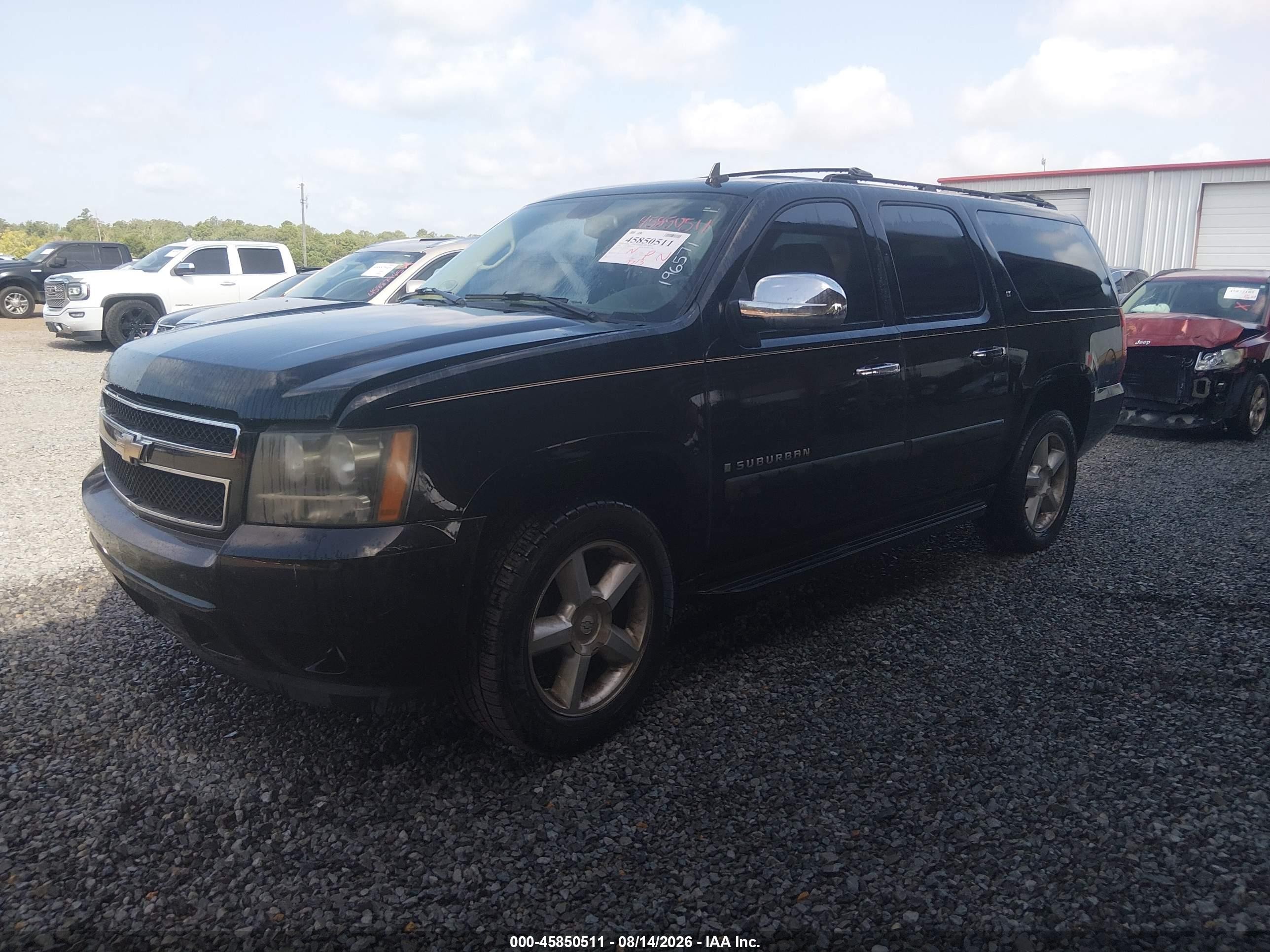 2008 Chevrolet Suburban 1500 Lt Blue vin: 3GNFC16048G196571