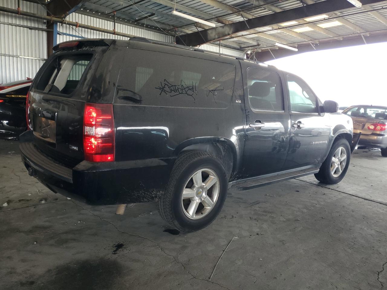 2007 Chevrolet Suburban C1500 Black vin: 3GNFC16067G214518