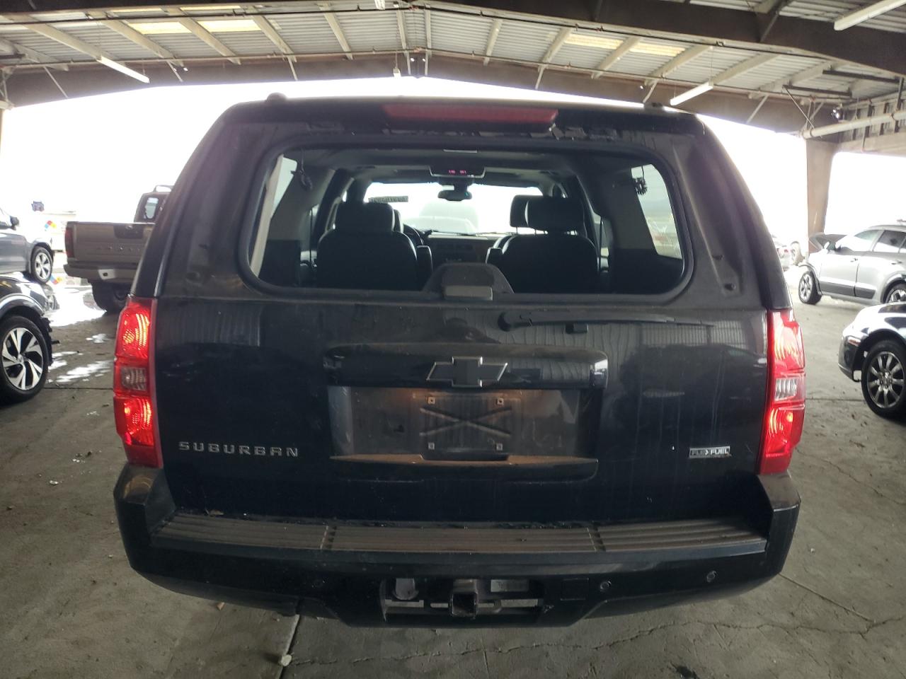 2007 Chevrolet Suburban C1500 Black vin: 3GNFC16067G214518