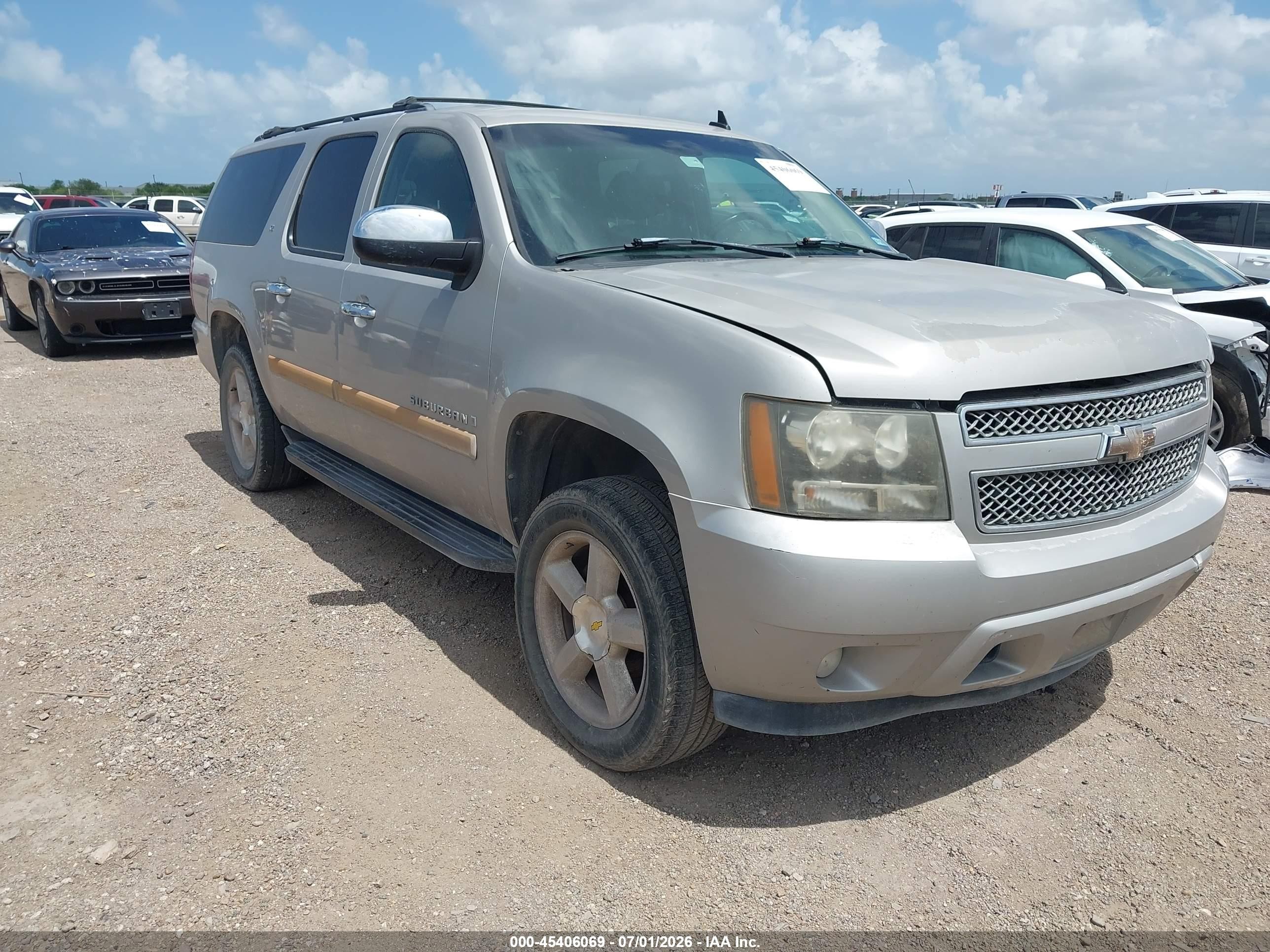 2008 Chevrolet Suburban 1500 Ltz Серебряный vin: 3GNFC16068G188178