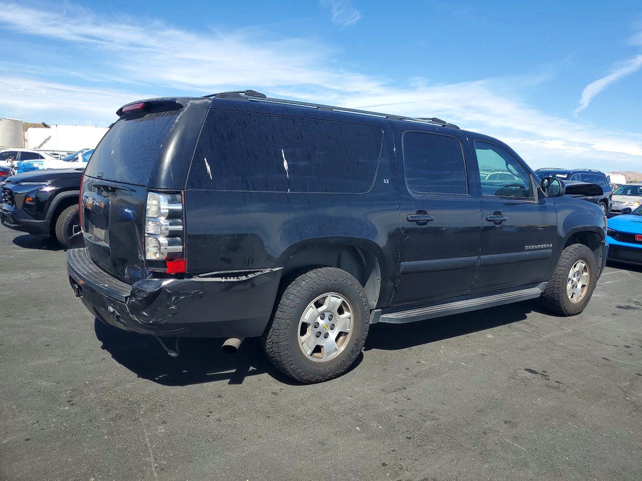 2007 Chevrolet Suburban C1500 Black vin: 3GNFC16097G206753