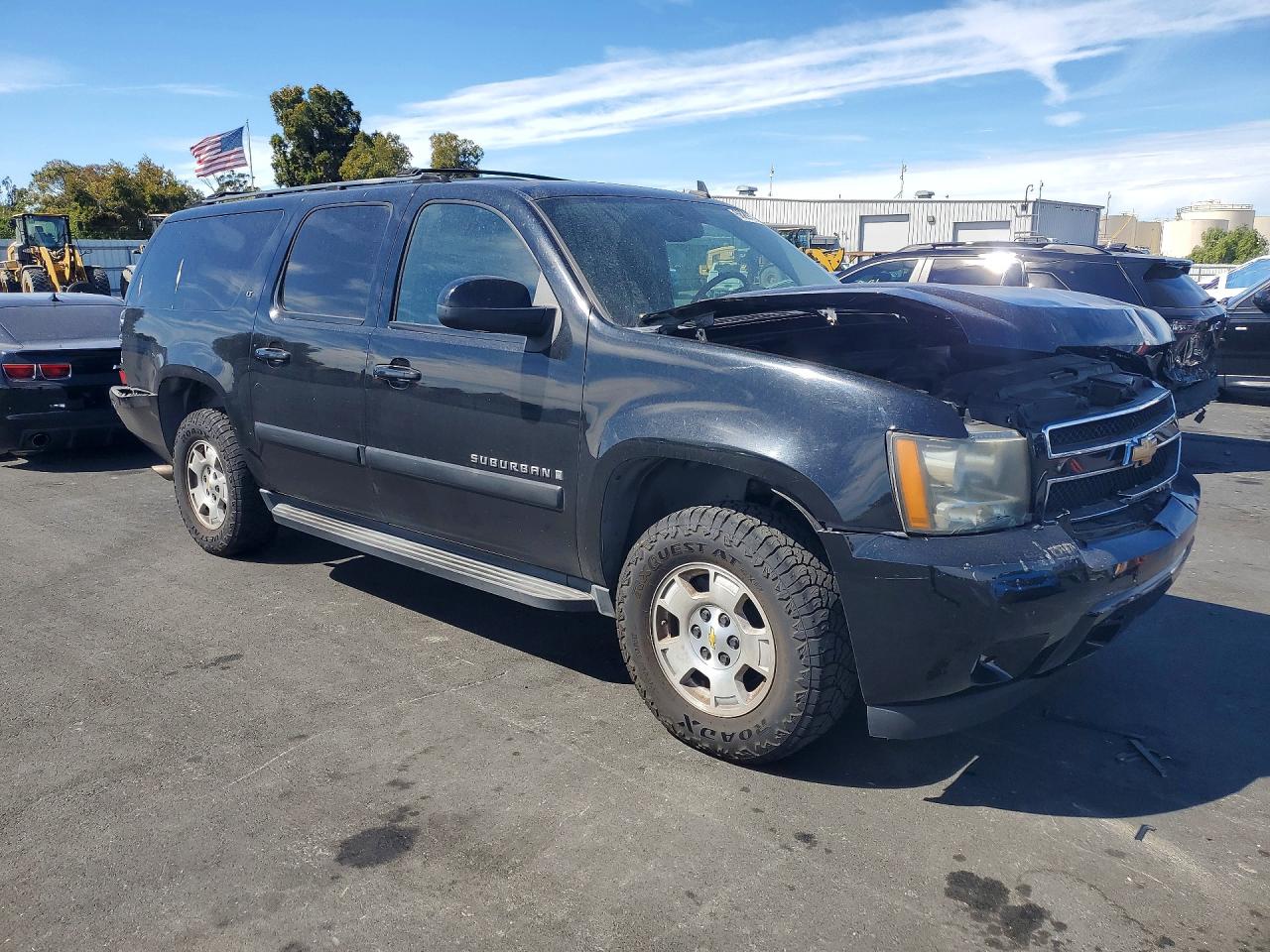 2007 Chevrolet Suburban C1500 Black vin: 3GNFC16097G206753