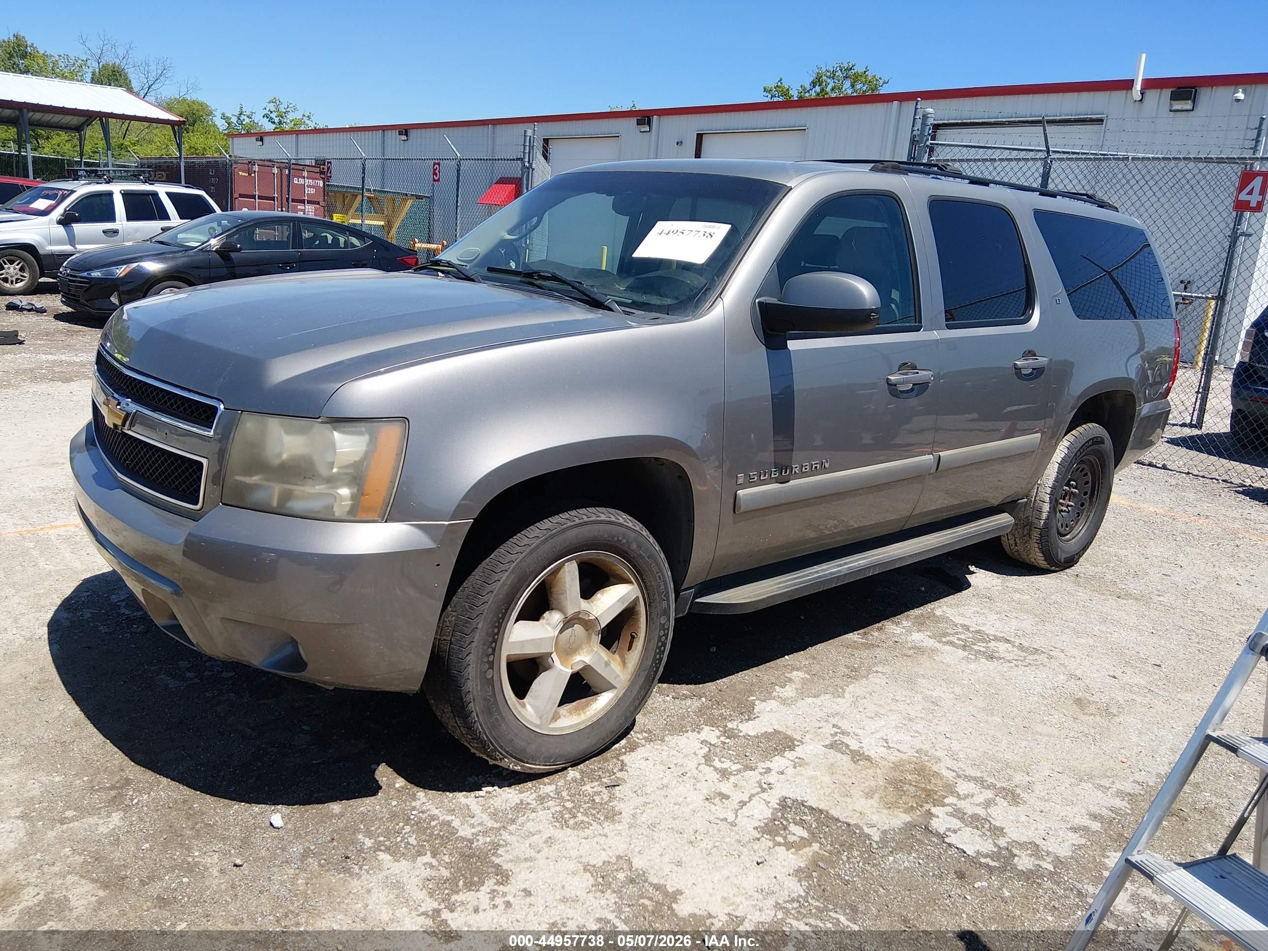 2007 Chevrolet Suburban 1500 Lt Серый vin: 3GNFC160X7G218376