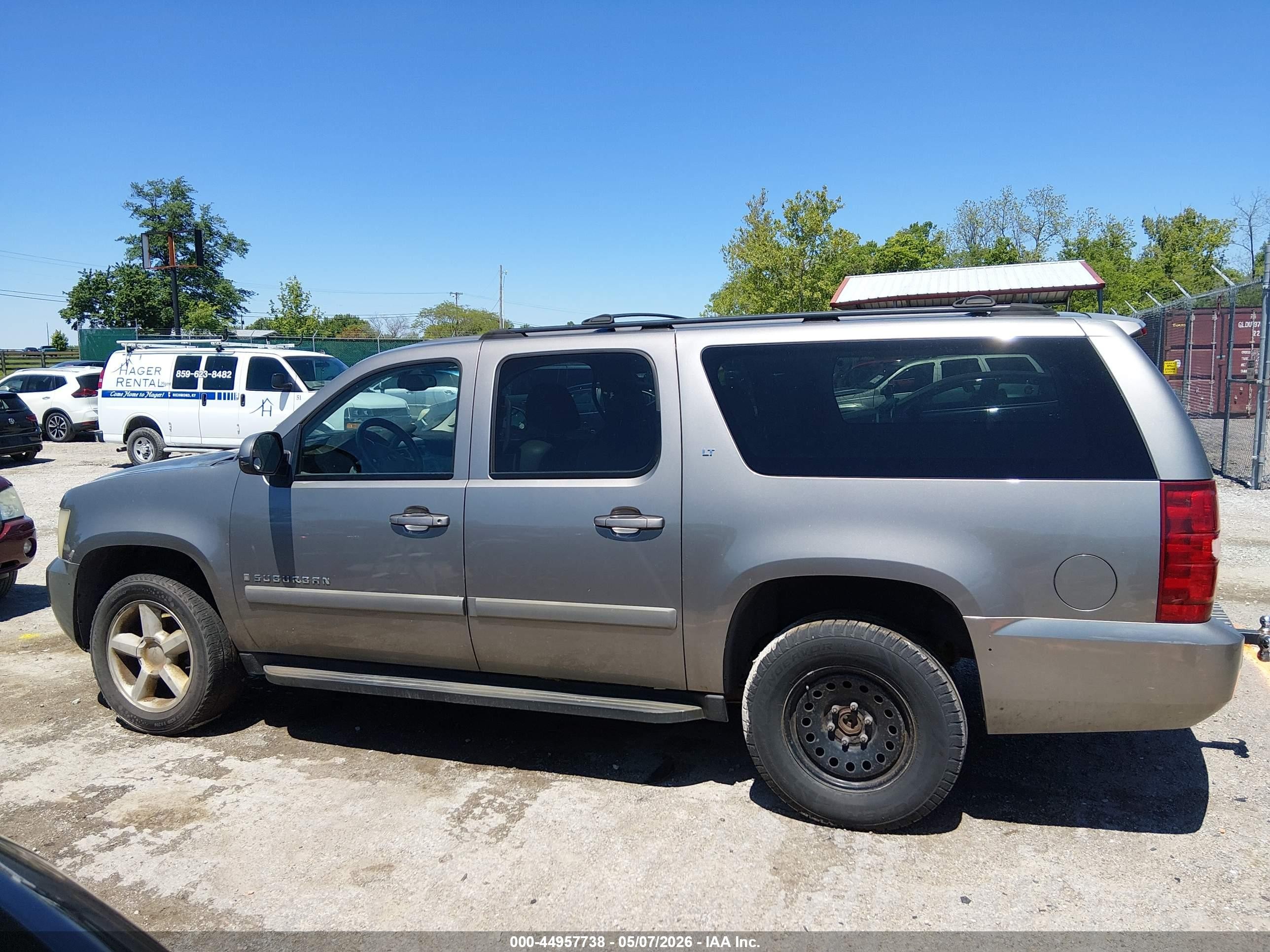 2007 Chevrolet Suburban 1500 Lt Серый vin: 3GNFC160X7G218376