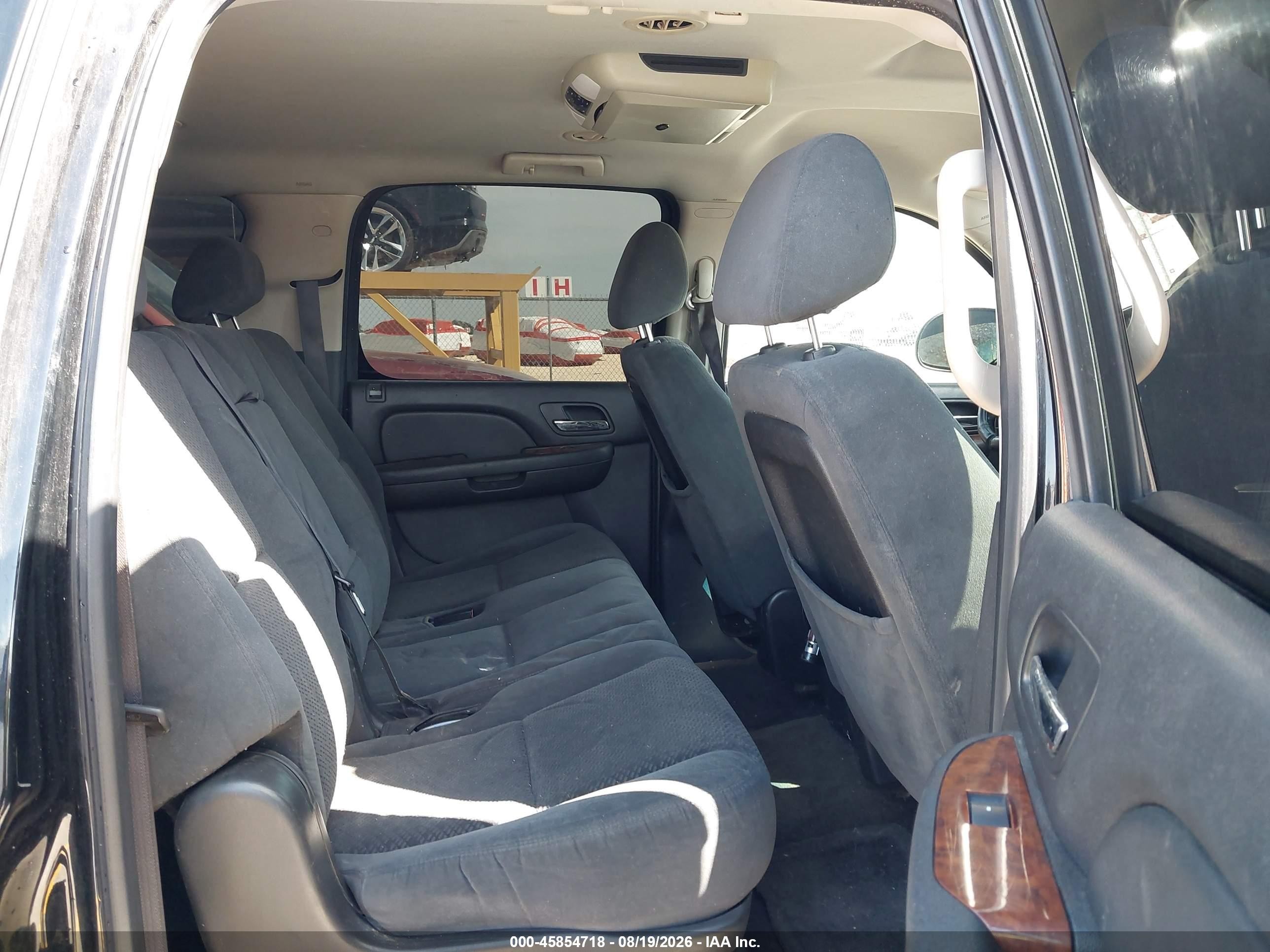 2008 Chevrolet Suburban 1500 Lt Black vin: 3GNFC16J88G122336