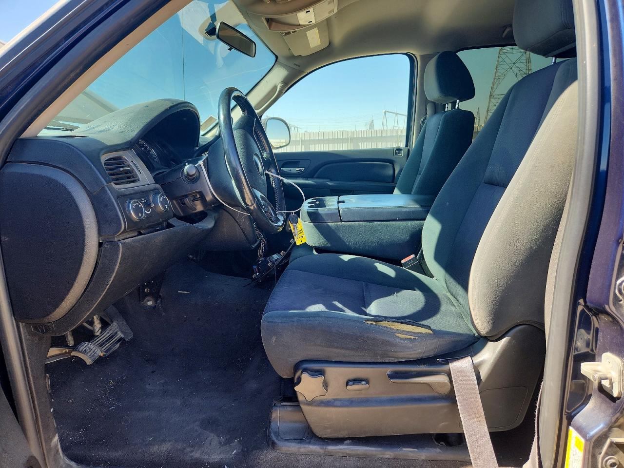 2009 Chevrolet Avalanche K1500 Ls Blue vin: 3GNFK12019G232467