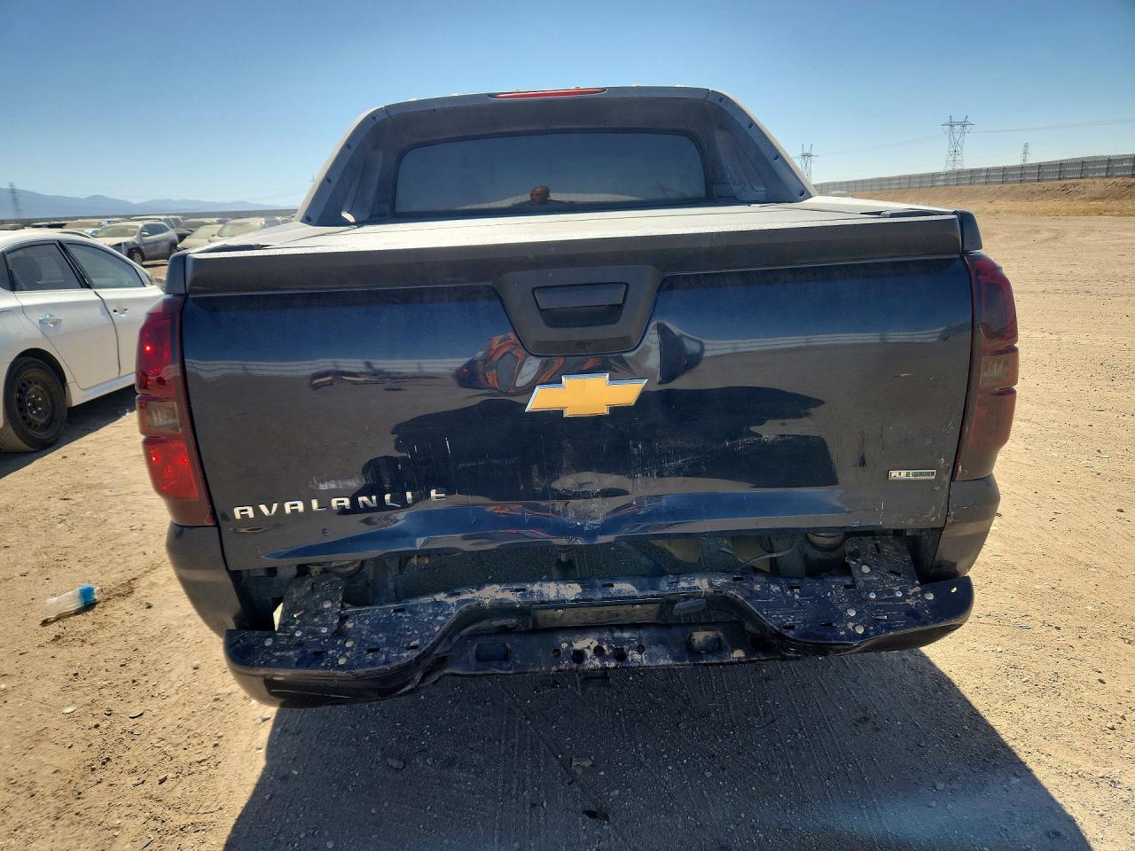 2009 Chevrolet Avalanche K1500 Ls Blue vin: 3GNFK12019G232467
