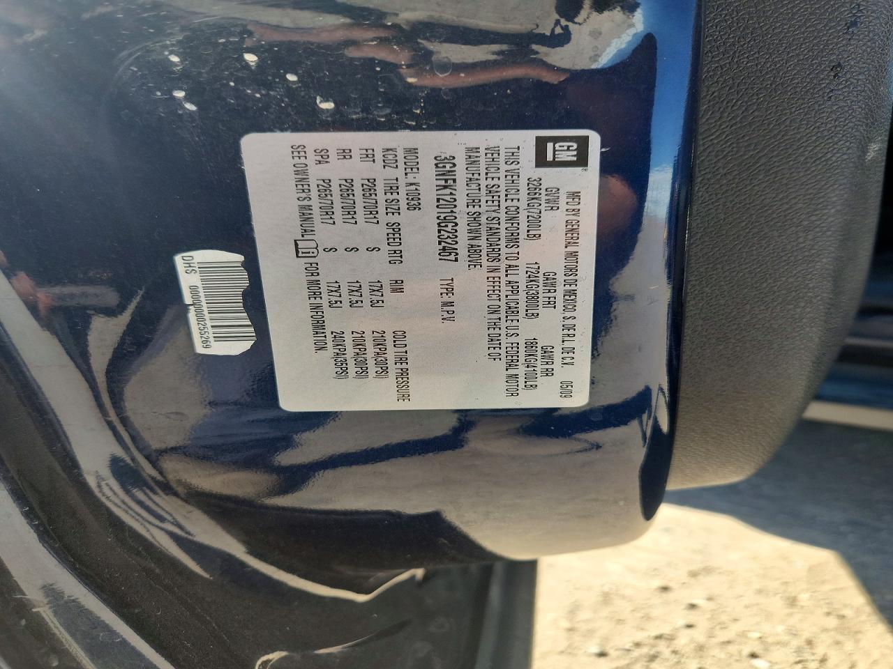 2009 Chevrolet Avalanche K1500 Ls Blue vin: 3GNFK12019G232467