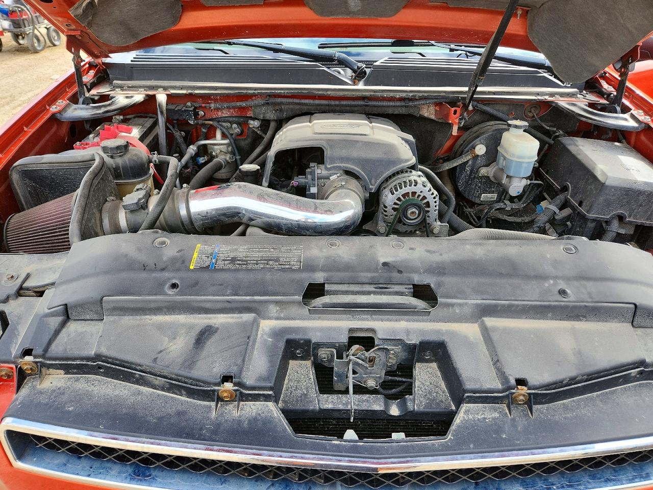 2009 Chevrolet Avalanche K1500 Ls Orange vin: 3GNFK12039G236715