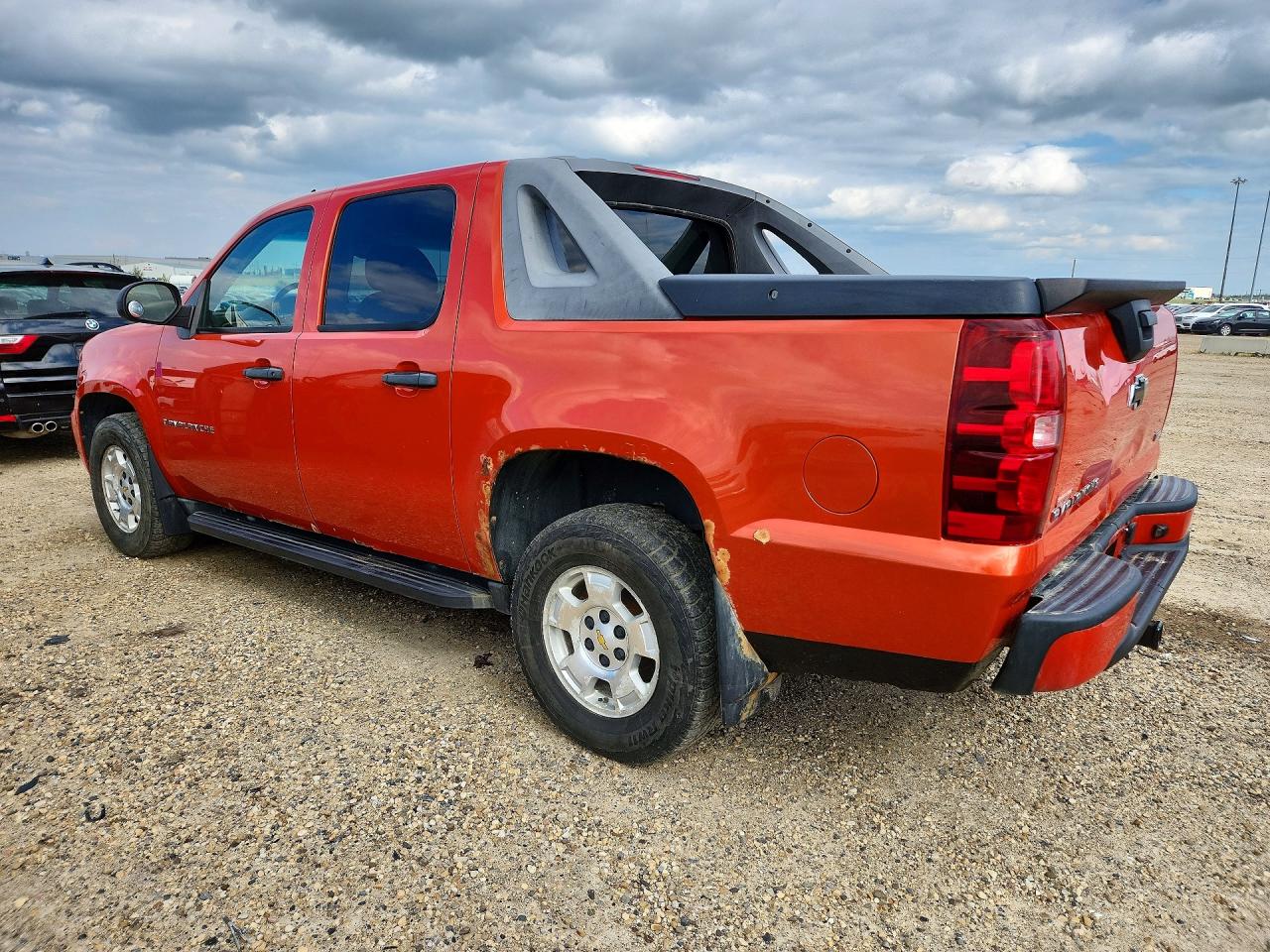 2009 Chevrolet Avalanche K1500 Ls Orange vin: 3GNFK12039G236715