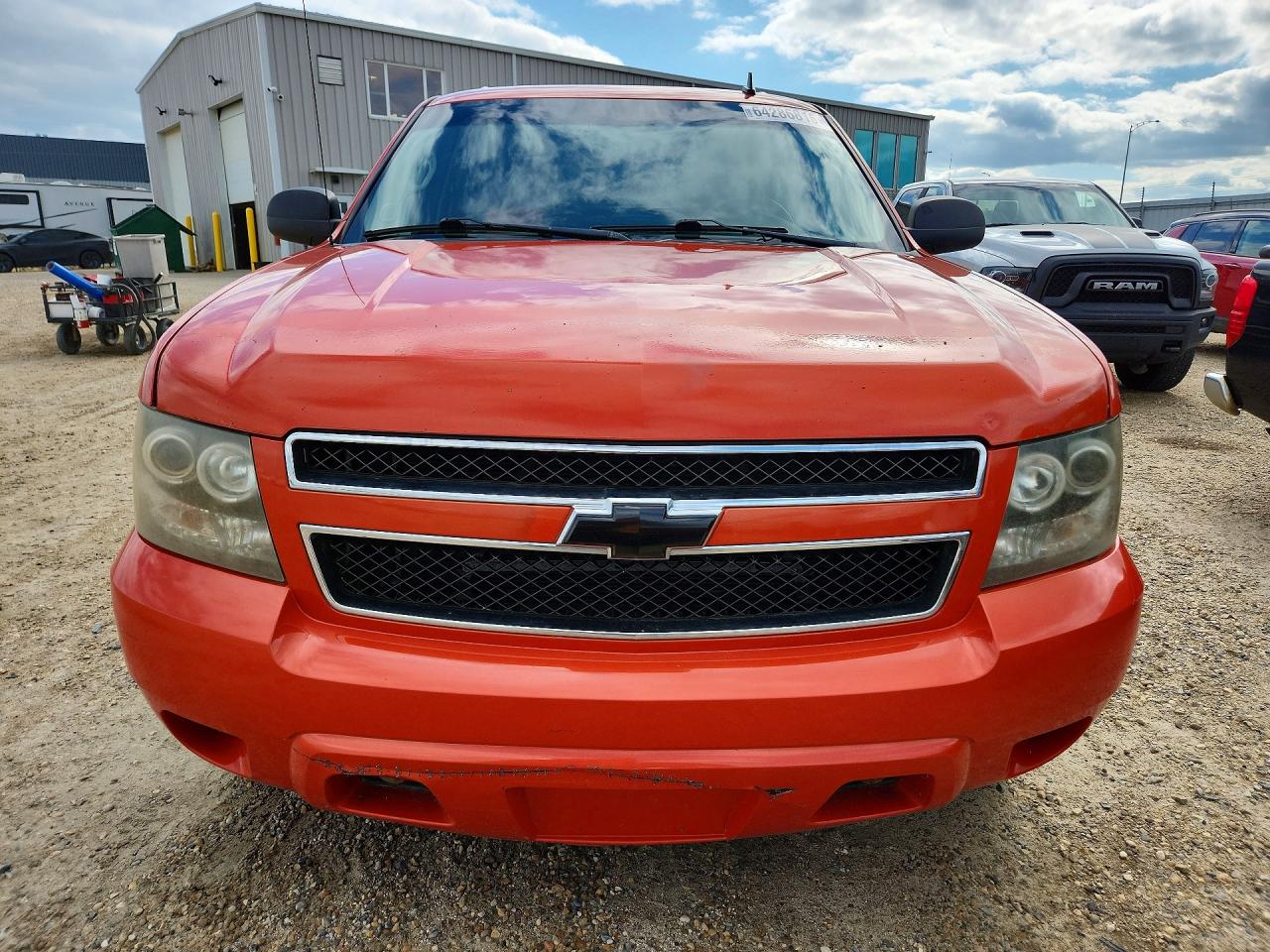 2009 Chevrolet Avalanche K1500 Ls Orange vin: 3GNFK12039G236715