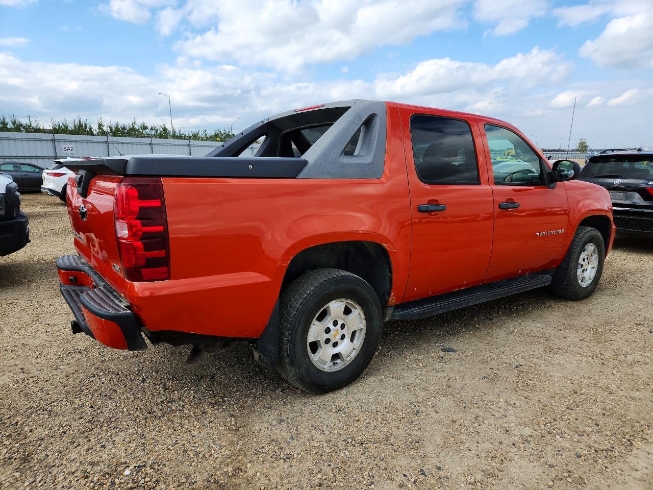 2009 Chevrolet Avalanche K1500 Ls Orange vin: 3GNFK12039G236715