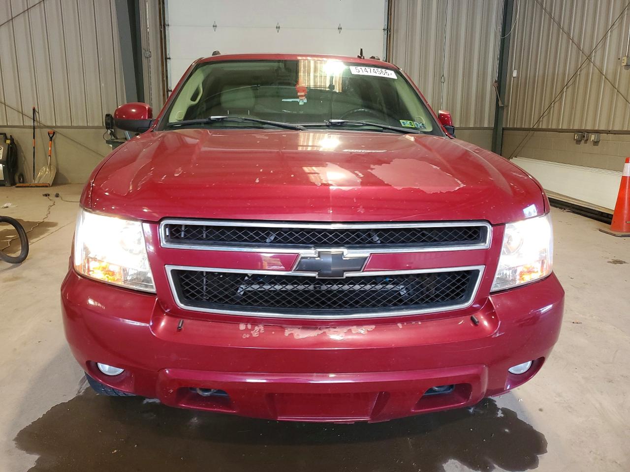2007 Chevrolet Avalanche K1500 Burgundy vin: 3GNFK12307G168526
