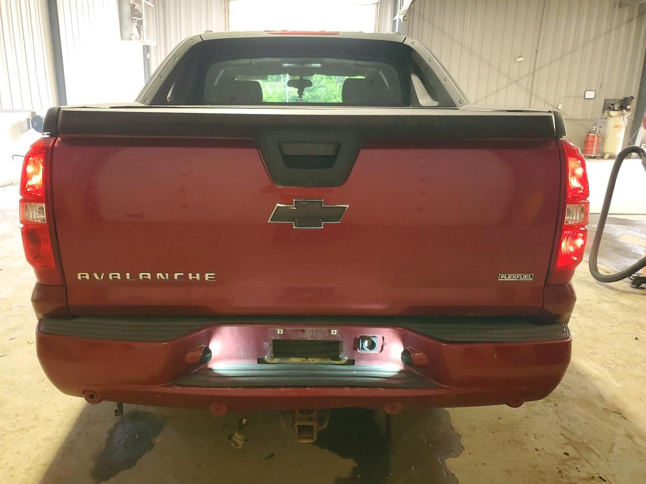 2007 Chevrolet Avalanche K1500 Burgundy vin: 3GNFK12307G168526