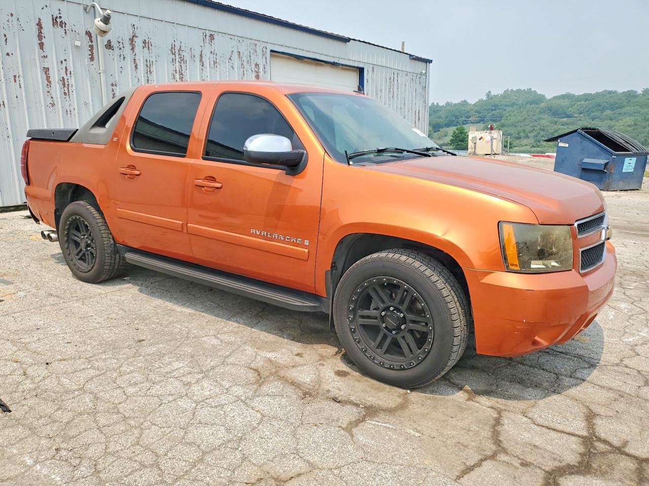 2007 Chevrolet Avalanche K1500 Orange vin: 3GNFK12307G172303