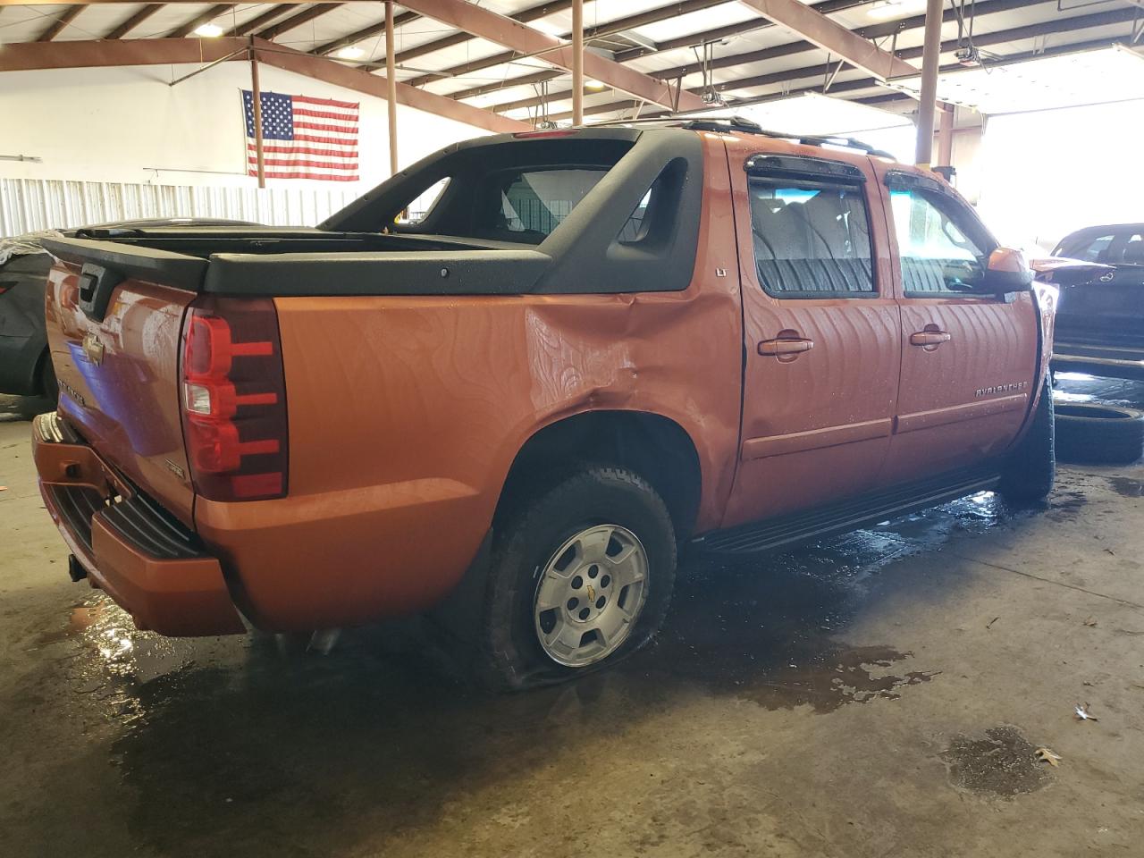2007 Chevrolet Avalanche K1500 Orange vin: 3GNFK12317G166364