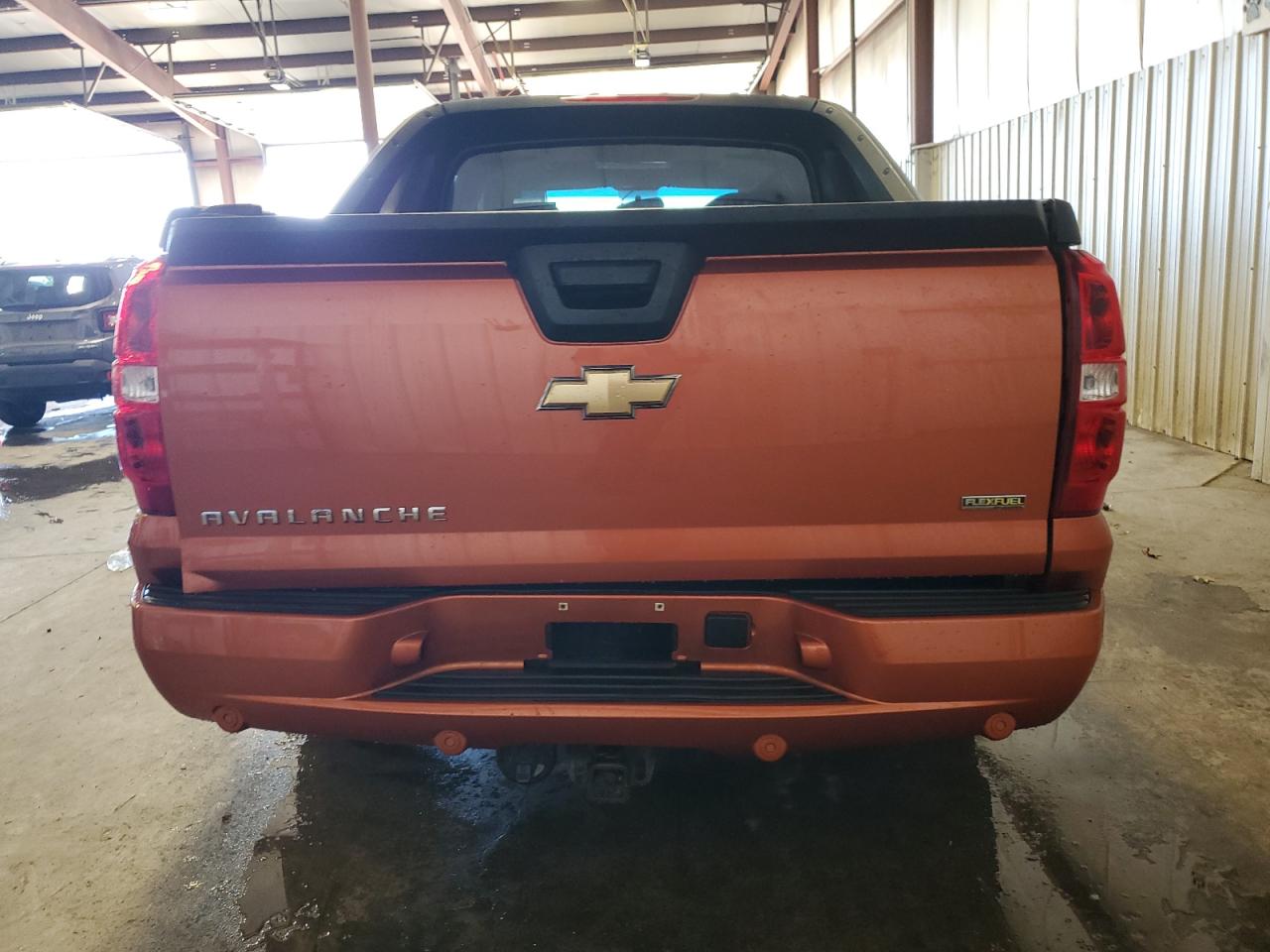 2007 Chevrolet Avalanche K1500 Orange vin: 3GNFK12317G166364