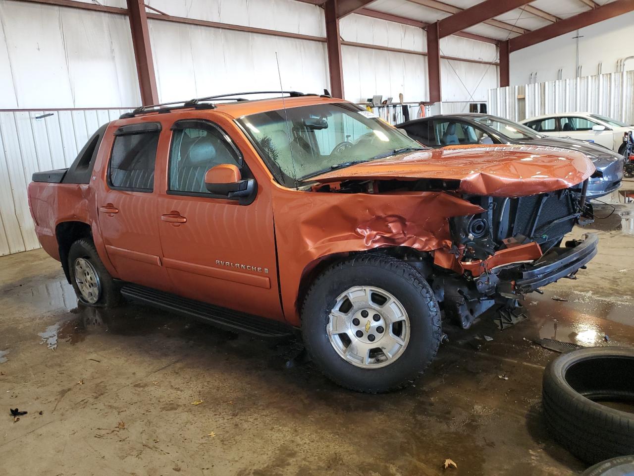 2007 Chevrolet Avalanche K1500 Orange vin: 3GNFK12317G166364