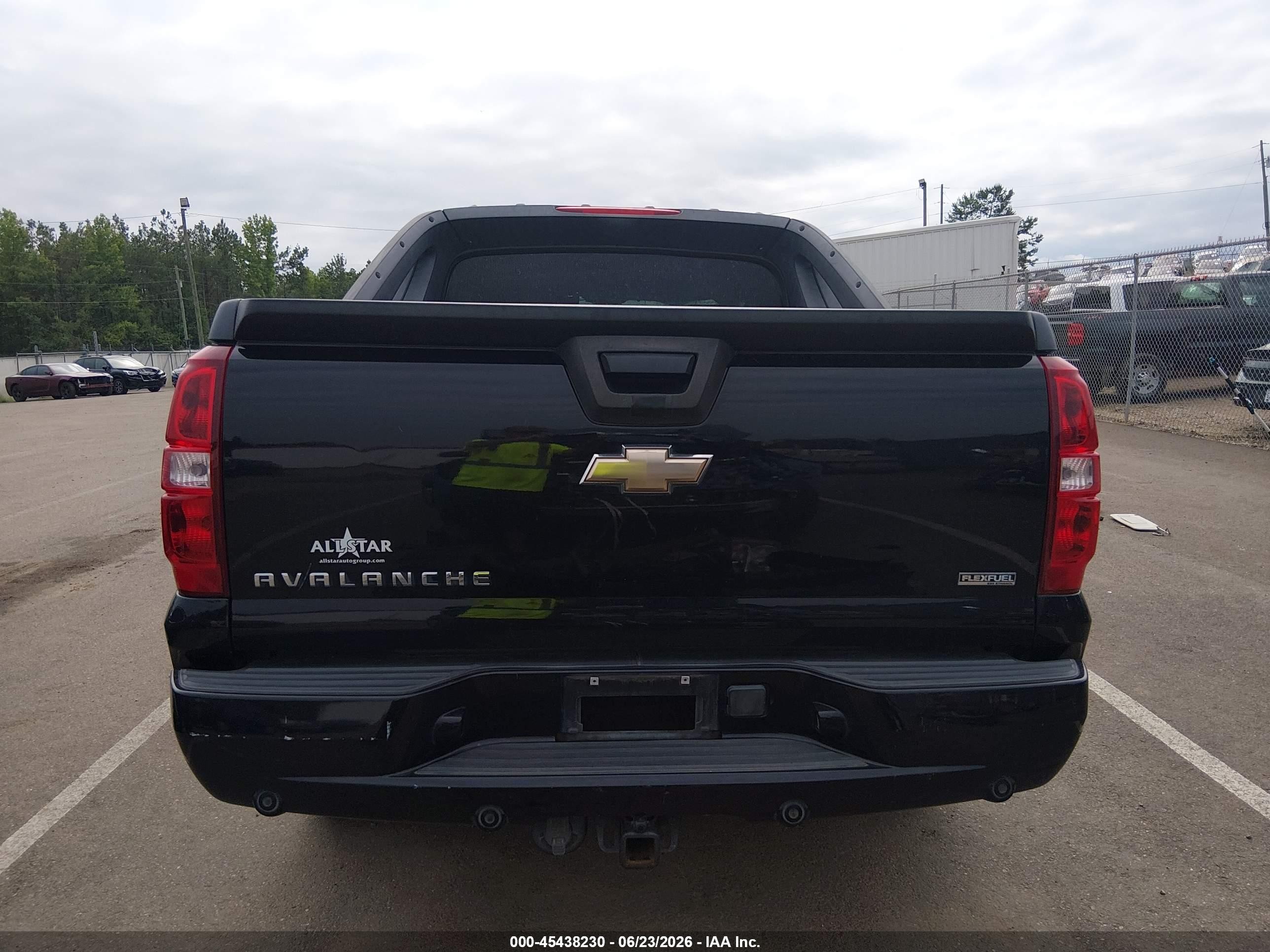 2008 Chevrolet Avalanche 1500 Lt Черный vin: 3GNFK12328G234219