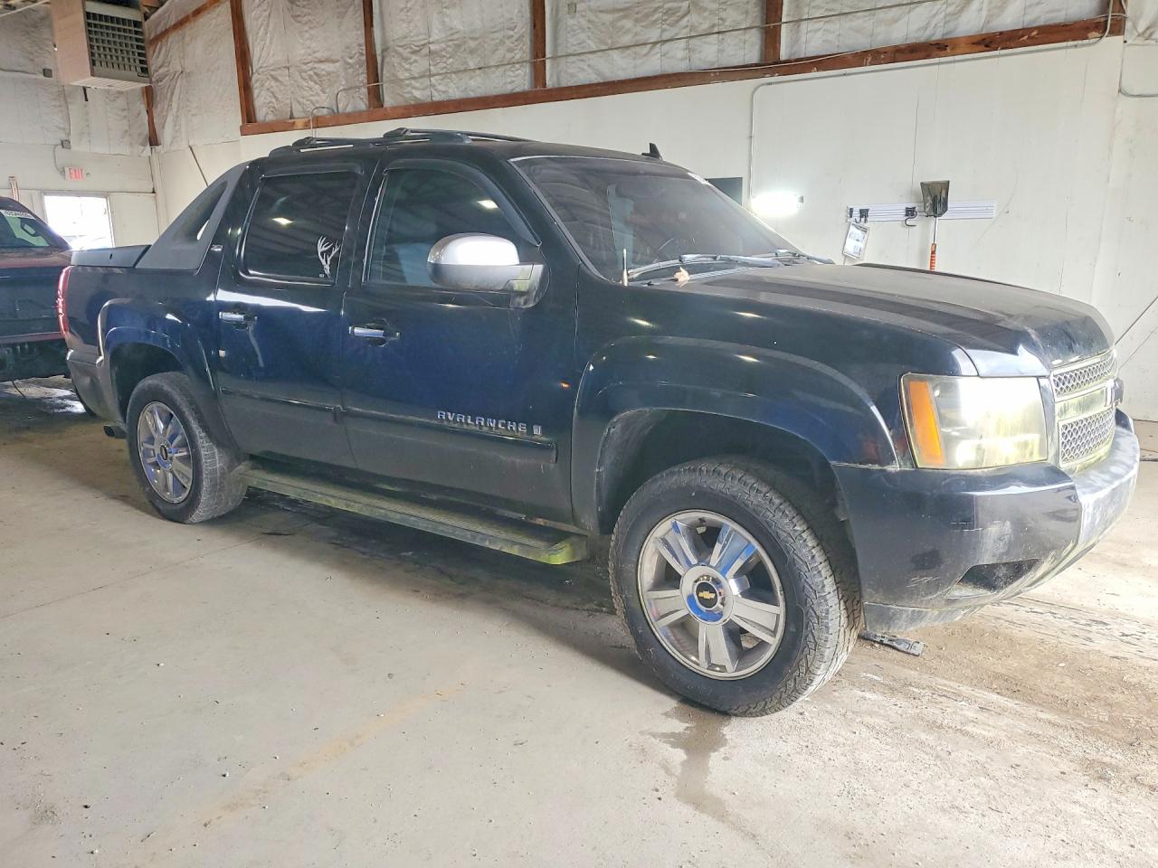 2007 Chevrolet Avalanche K1500 Black vin: 3GNFK12337G263954