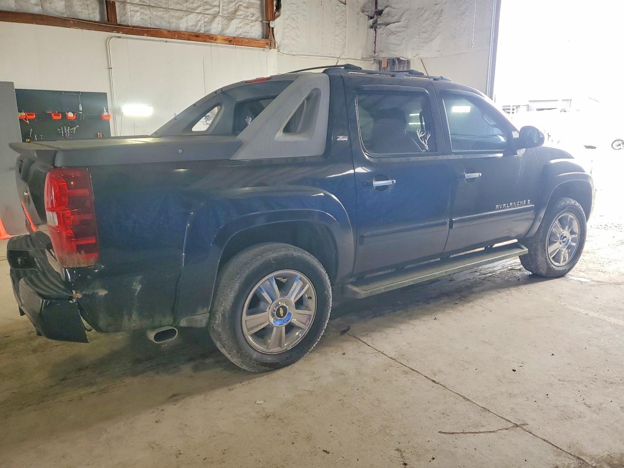 2007 Chevrolet Avalanche K1500 Black vin: 3GNFK12337G263954