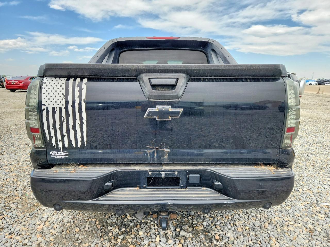 2007 Chevrolet Avalanche K1500 Black vin: 3GNFK12337G290202
