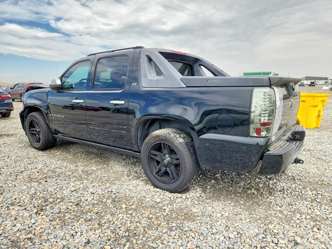 2007 Chevrolet Avalanche K1500 Black vin: 3GNFK12337G290202