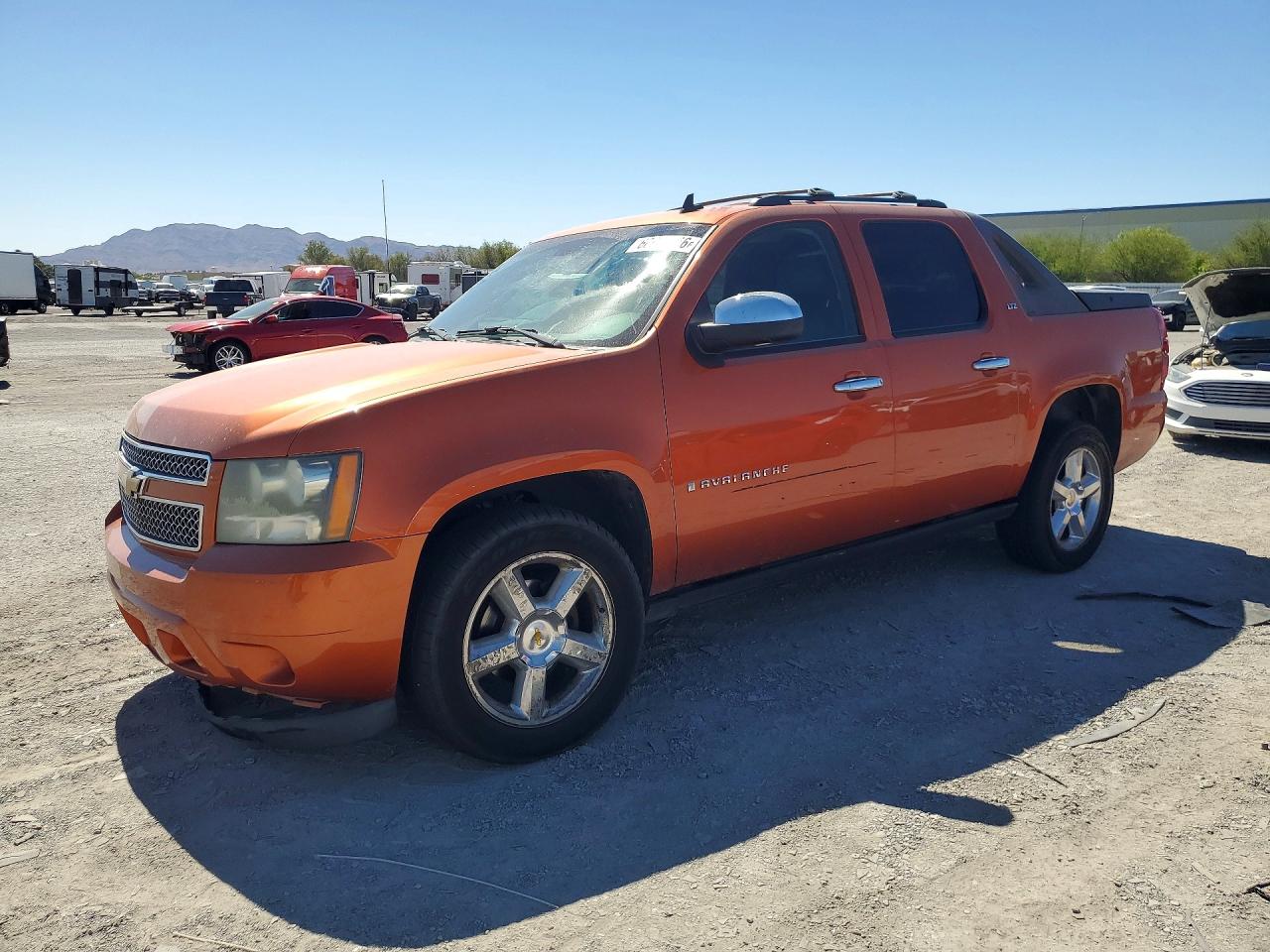 2007 Chevrolet Avalanche K1500 Orange vin: 3GNFK12337G317673