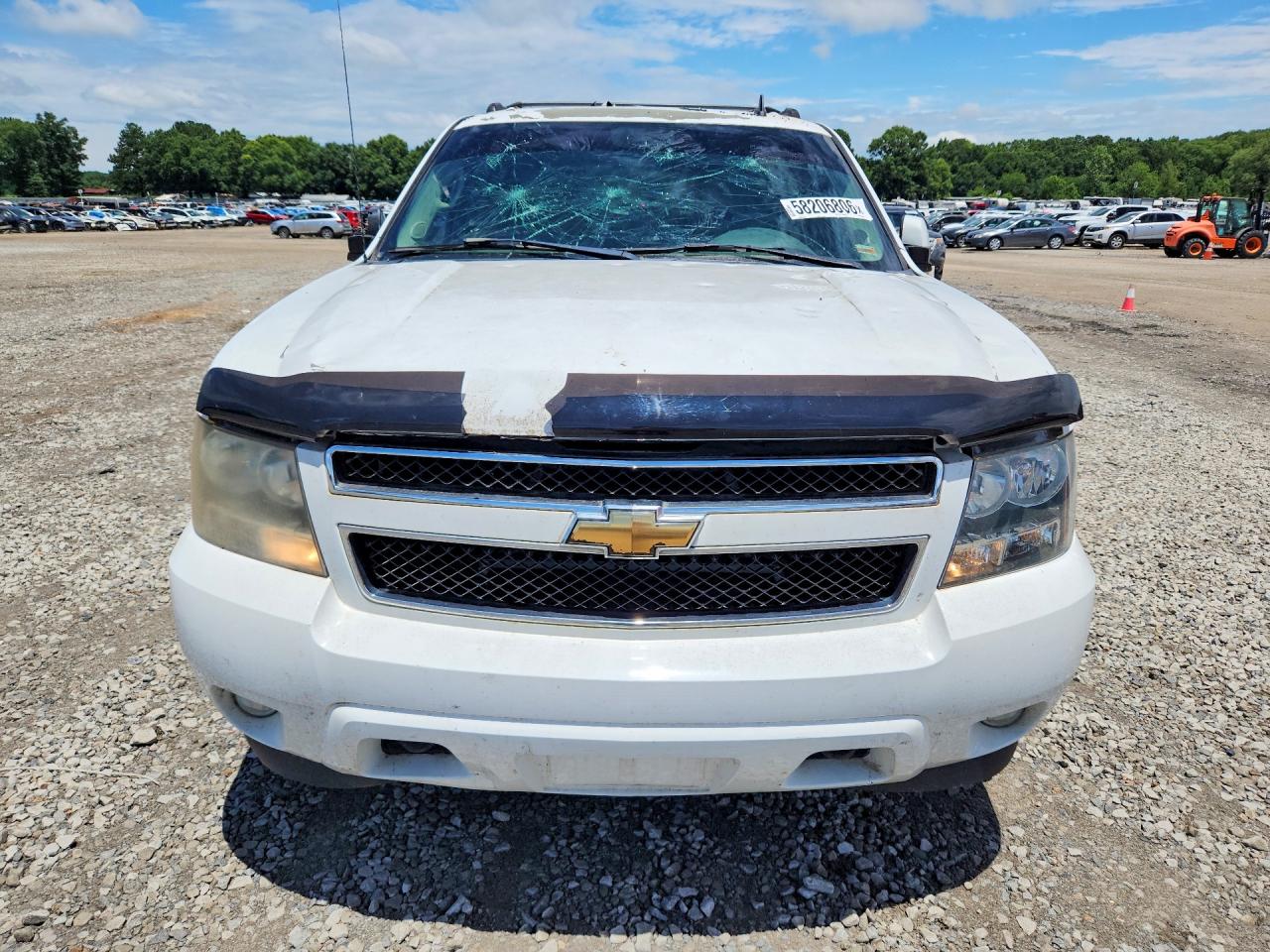 2007 Chevrolet Avalanche K1500 White vin: 3GNFK12347G175107