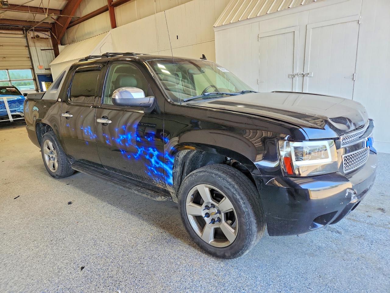 2007 Chevrolet Avalanche K1500 Black vin: 3GNFK12357G293568