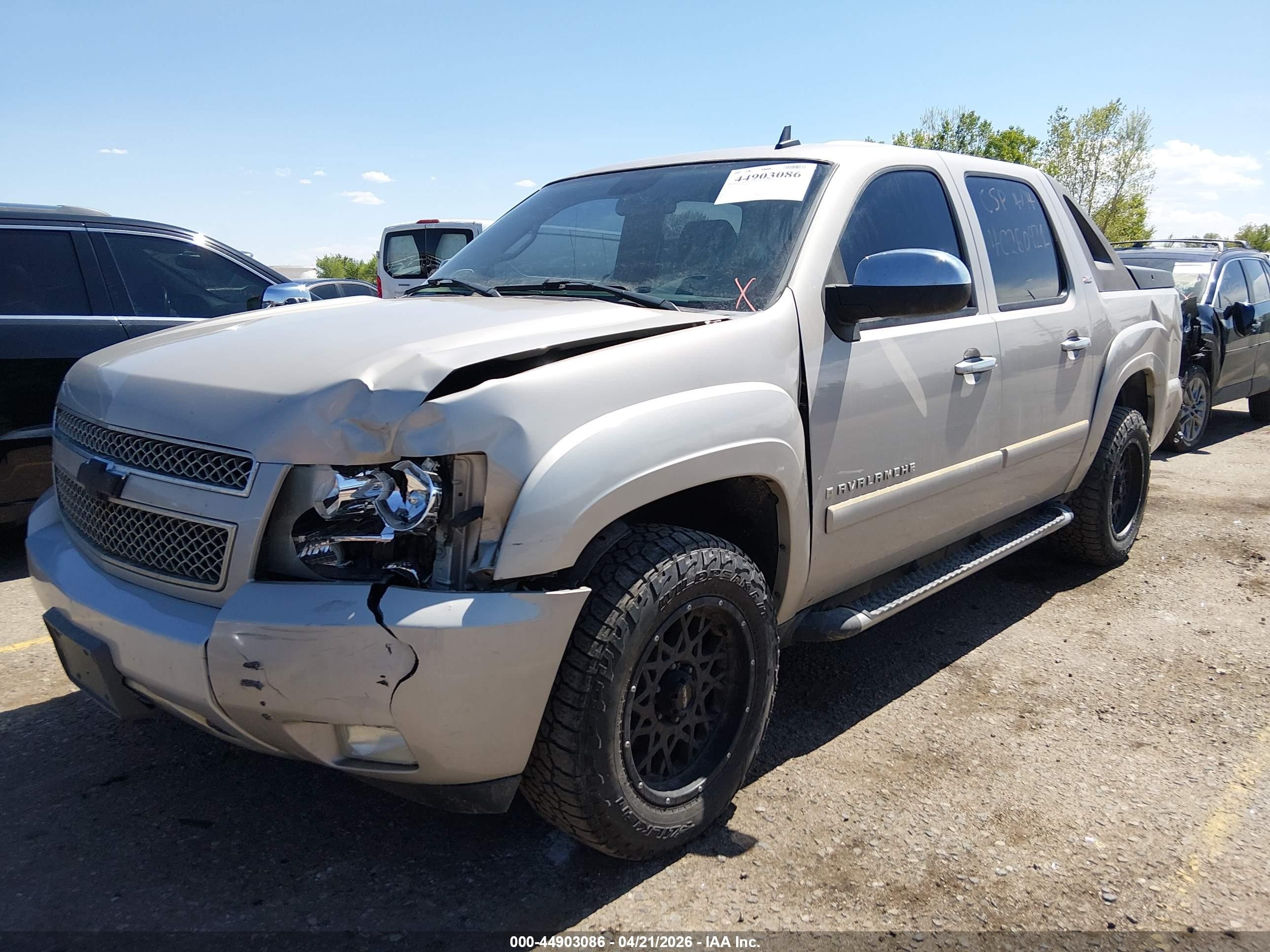 2007 Chevrolet Avalanche 1500 Lt Gold vin: 3GNFK12357G293750