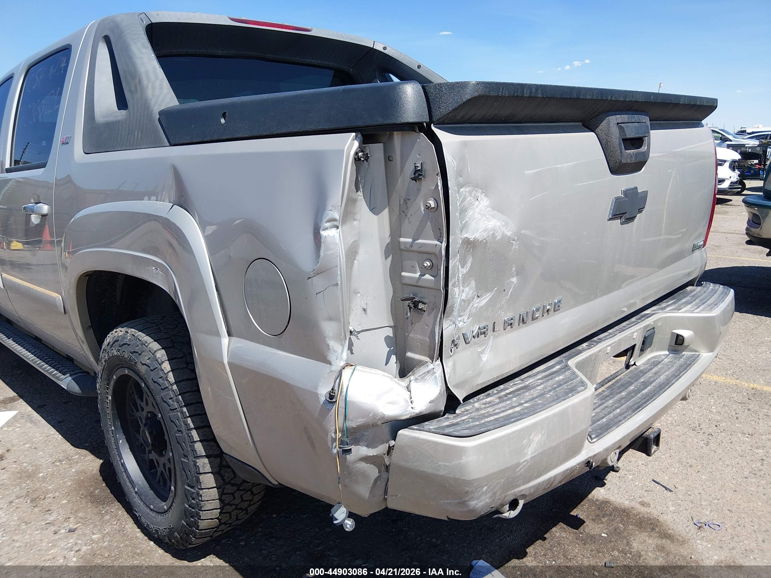 2007 Chevrolet Avalanche 1500 Lt Gold vin: 3GNFK12357G293750