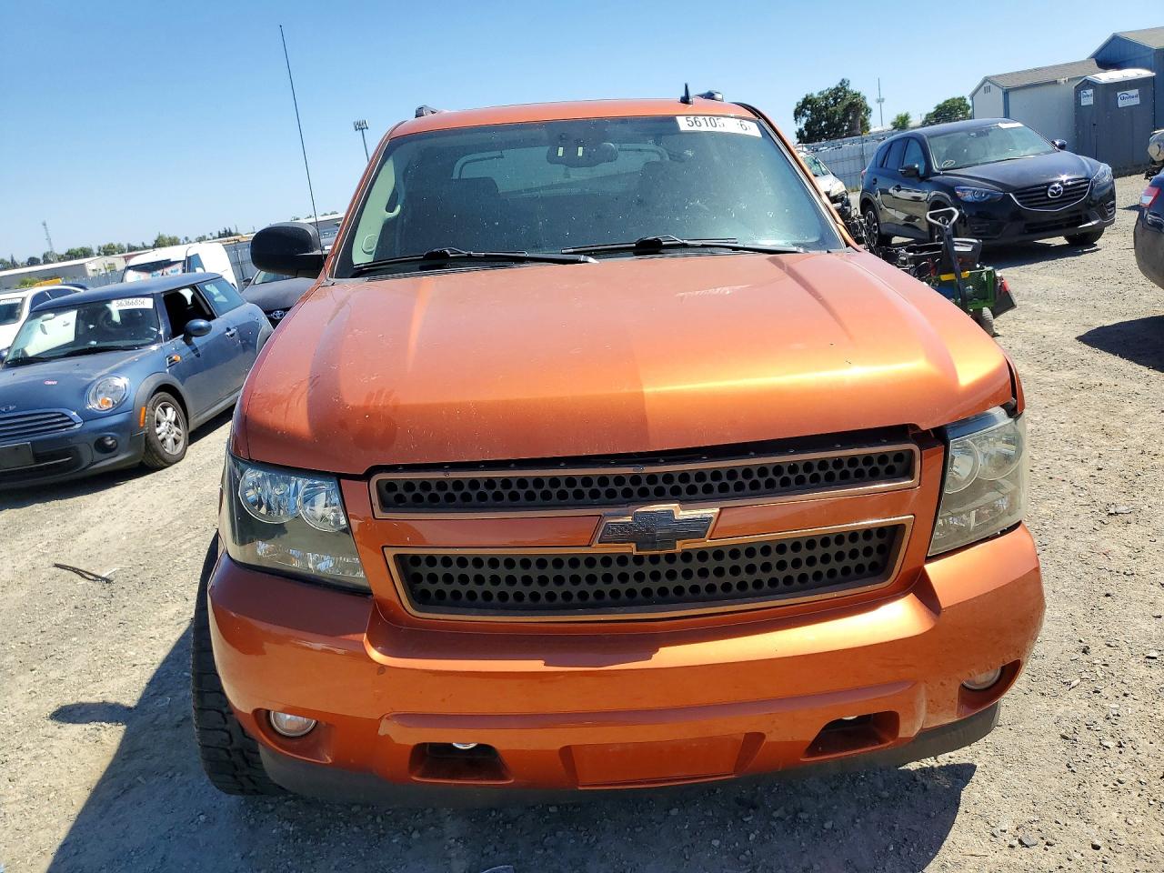 2008 Chevrolet Avalanche K1500 Orange vin: 3GNFK12358G229810