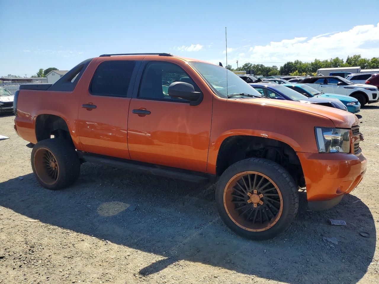 2008 Chevrolet Avalanche K1500 Orange vin: 3GNFK12358G229810